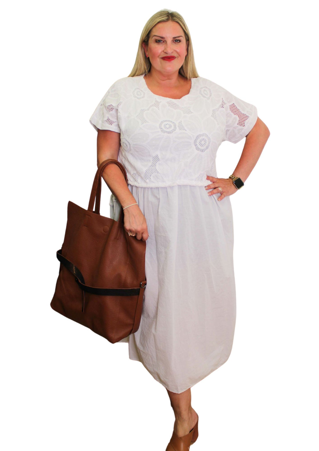 Shee Dress Embroidered Top