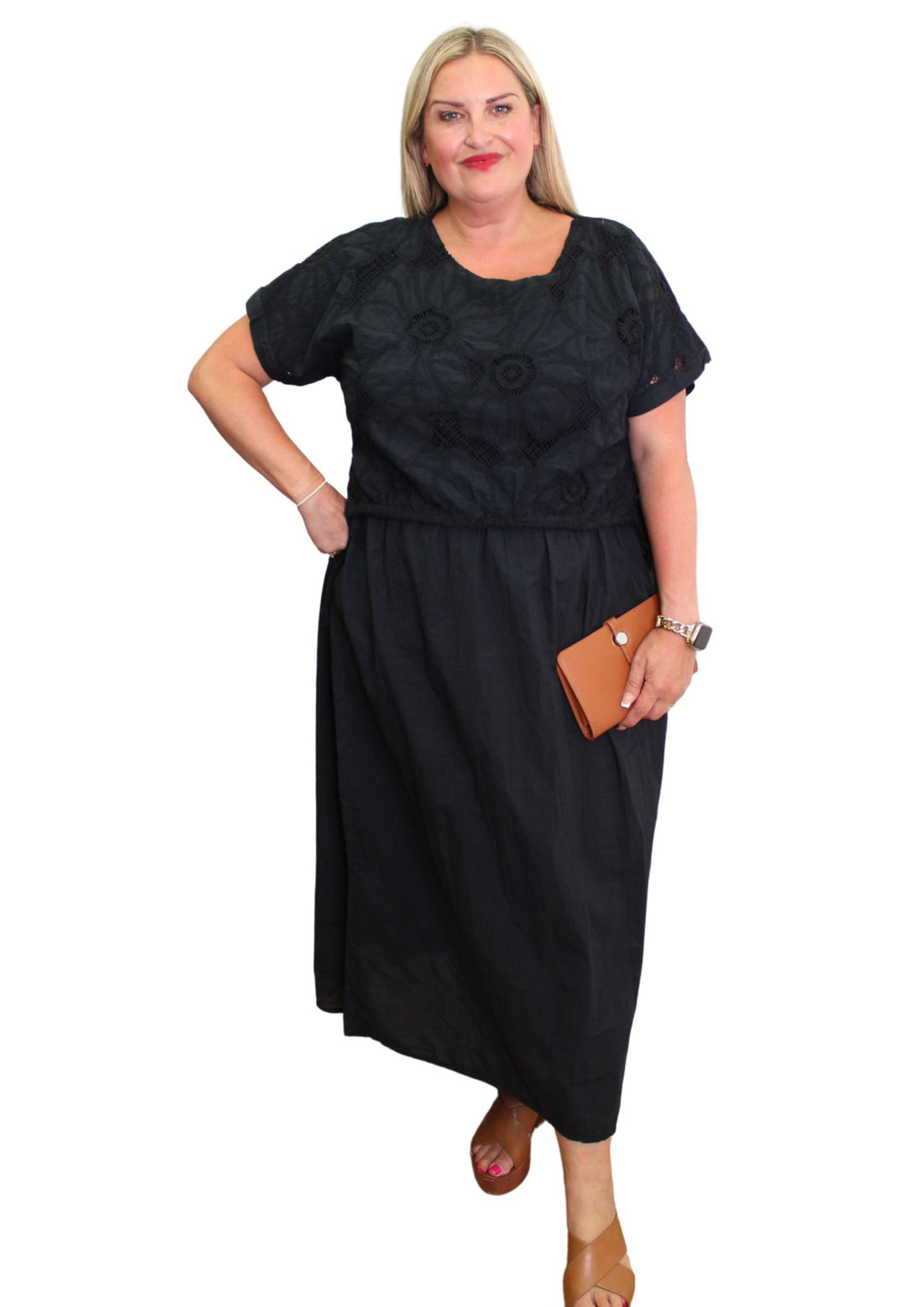 Shee Dress Embroidered Top