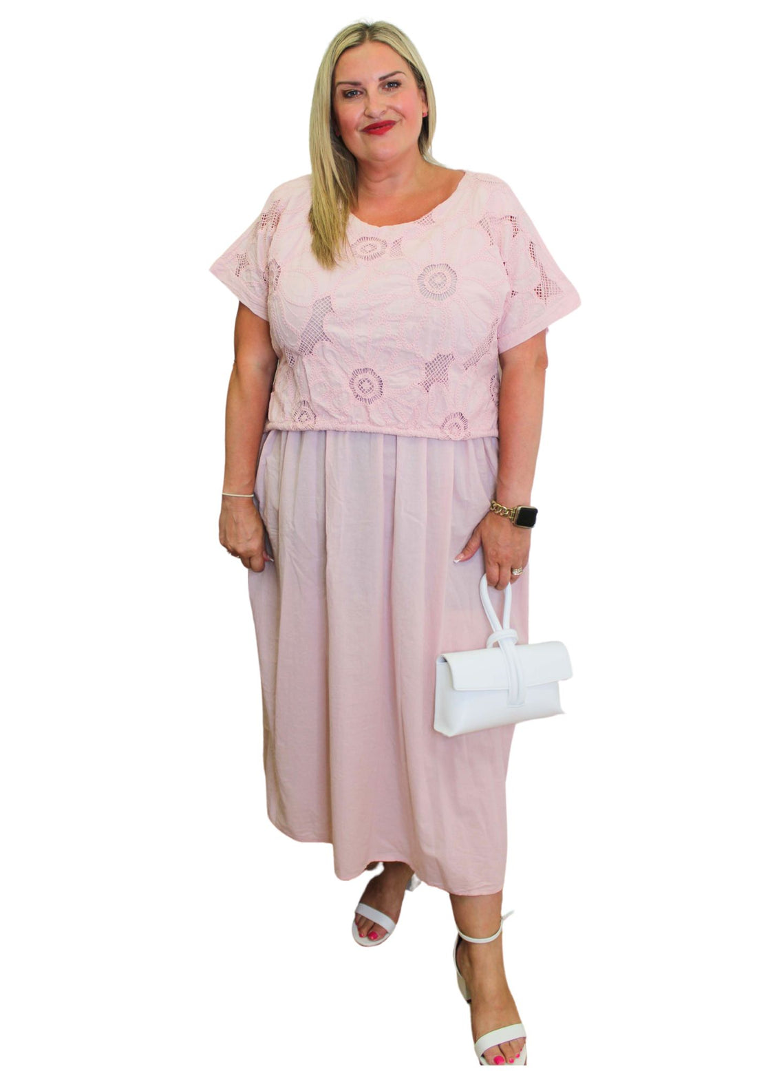 Shee Dress Embroidered Top