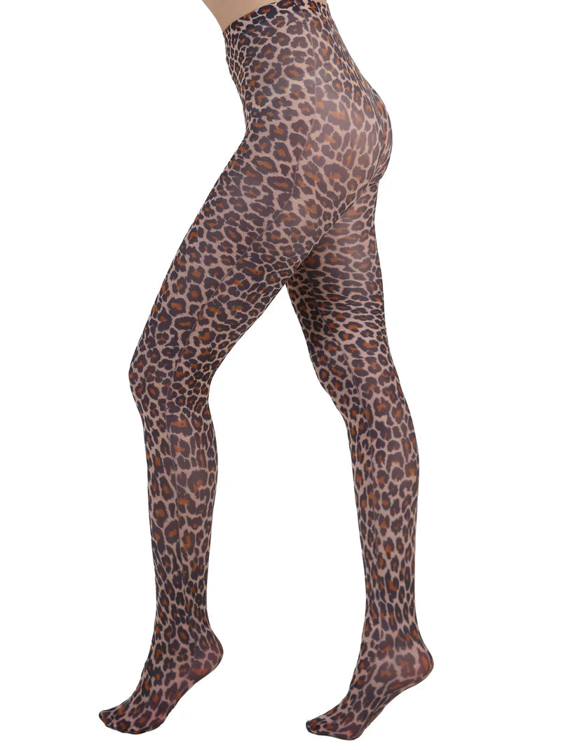 Leopard Printed Tights