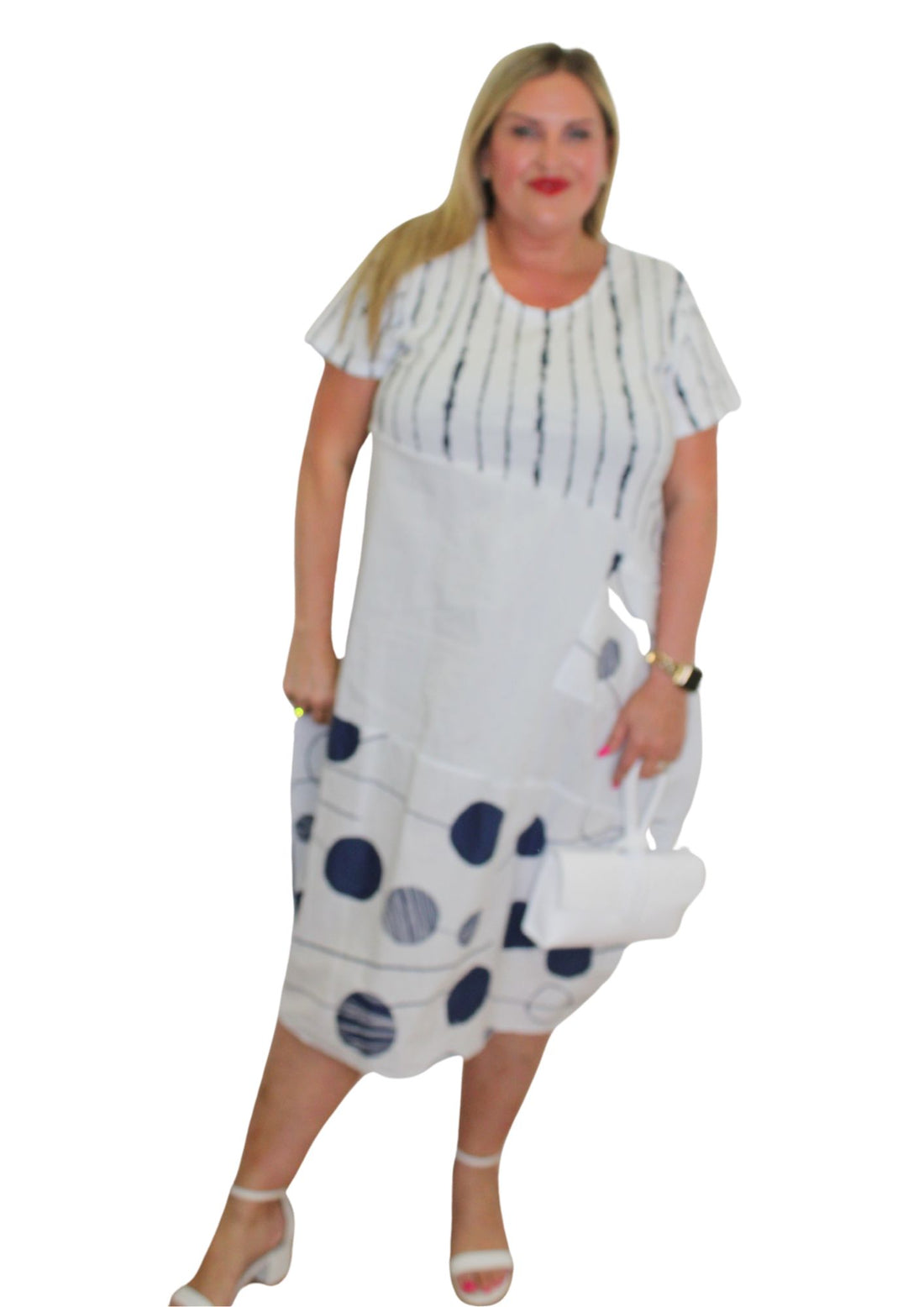 Stripe Spot Dress