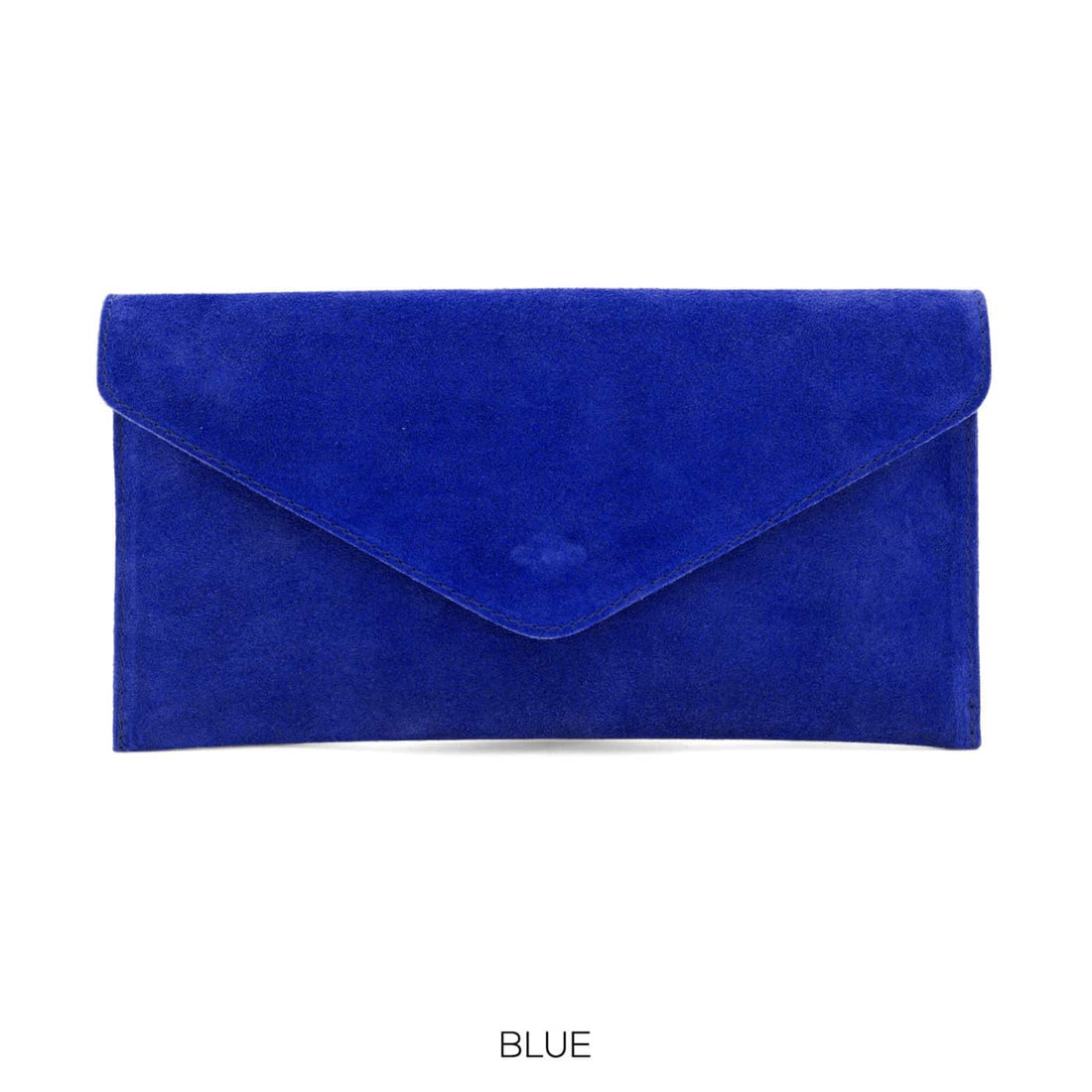 Envelope Clutch Suede Leather