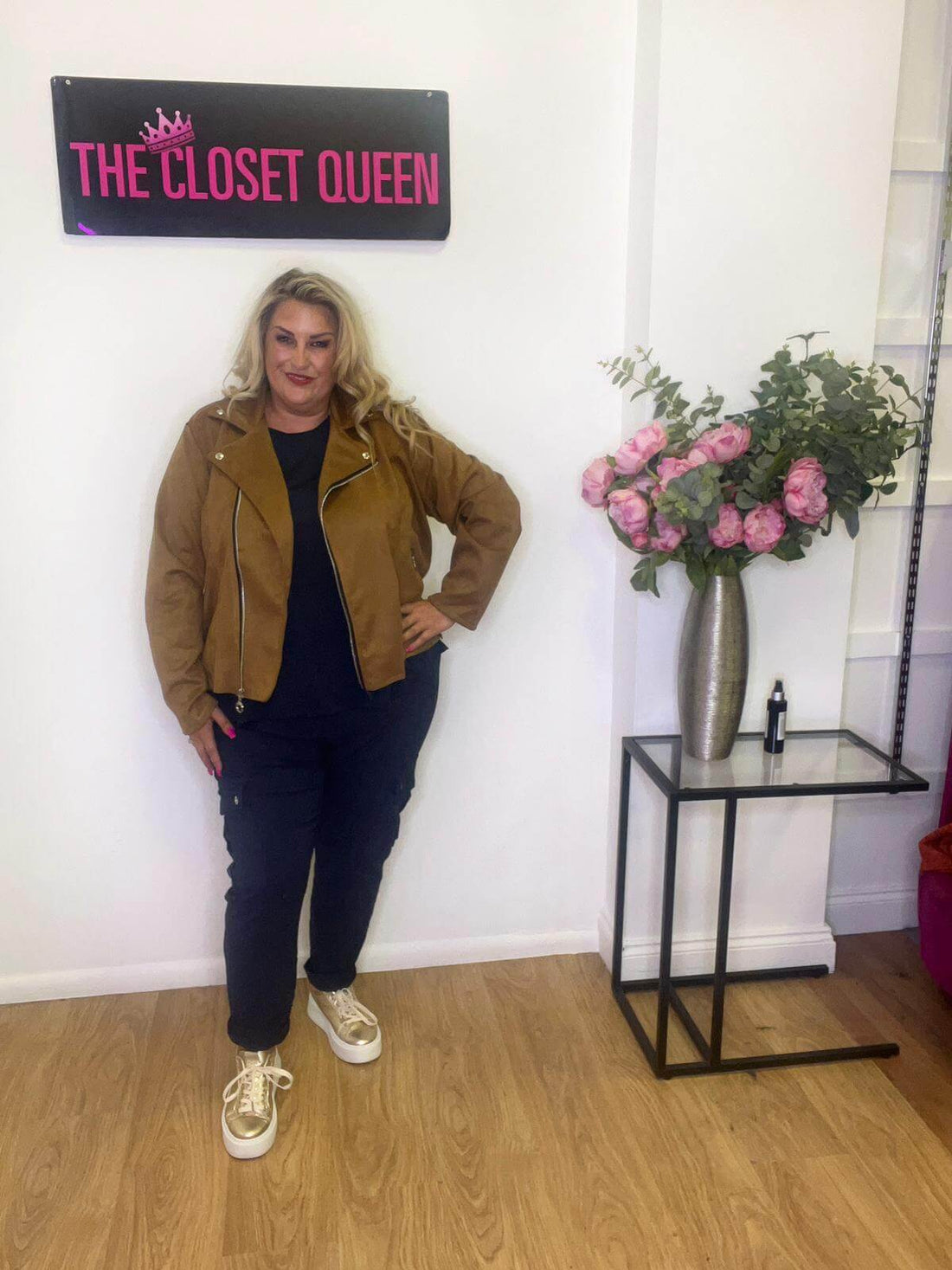 Suedette Biker Jacket