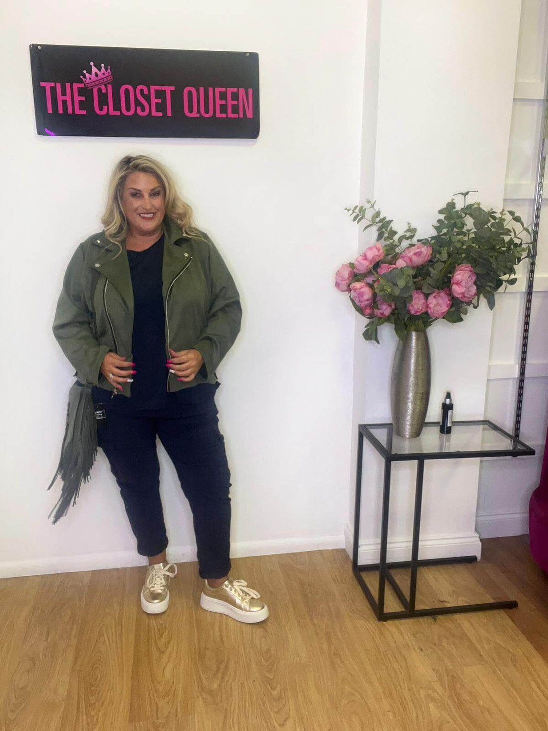 Suedette Biker Jacket