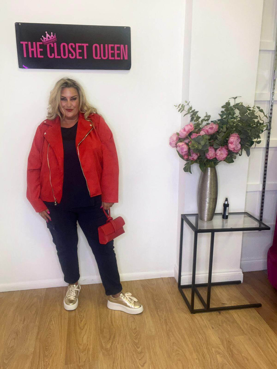 Suedette Biker Jacket