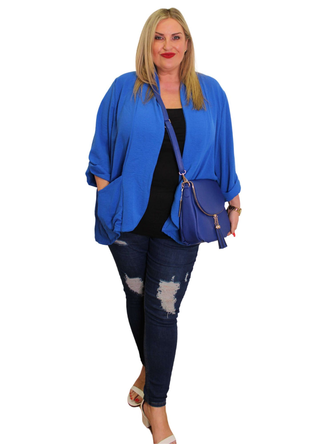 Drape Light Jacket Plain