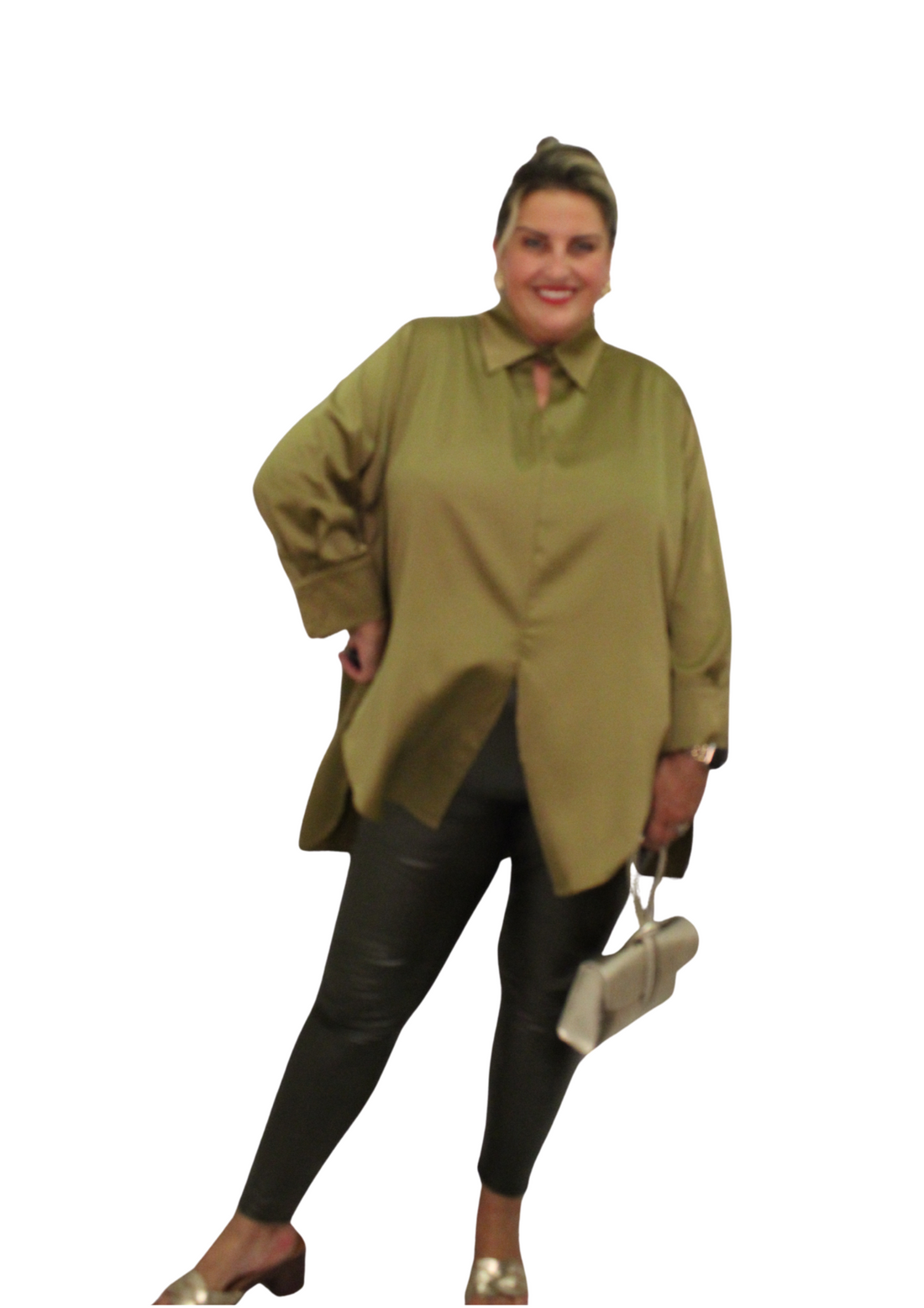 Martini Leather Look Leggings