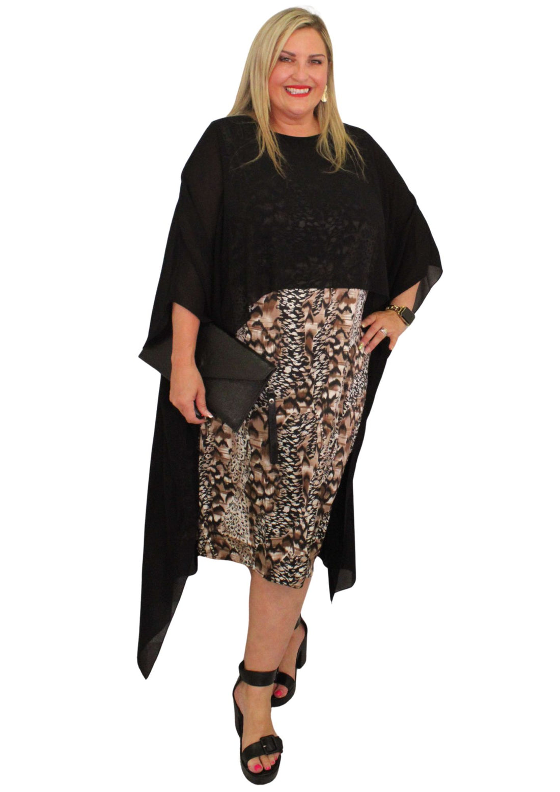 Chifcape Dress Repmirage