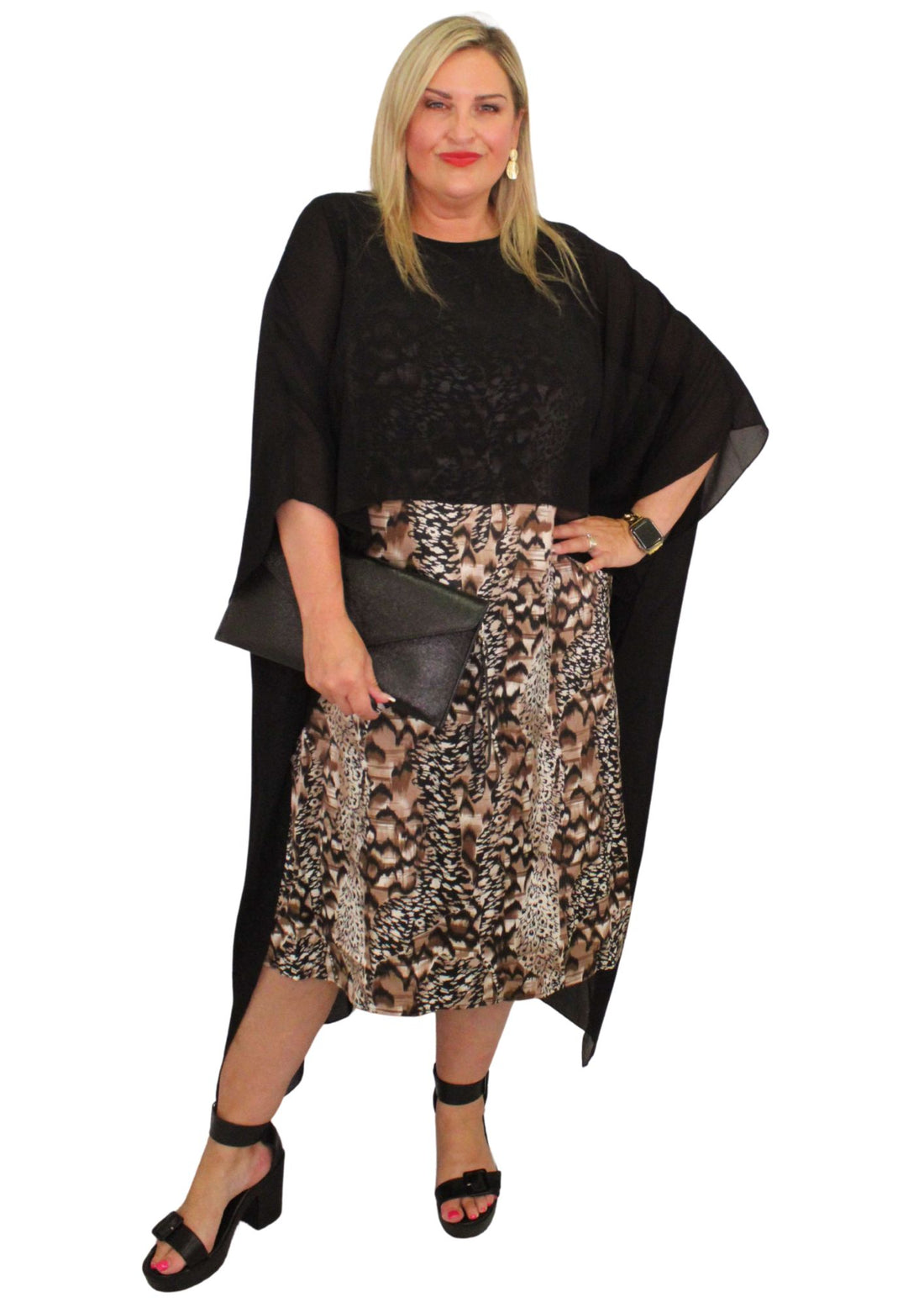 Chifcape Dress Repmirage