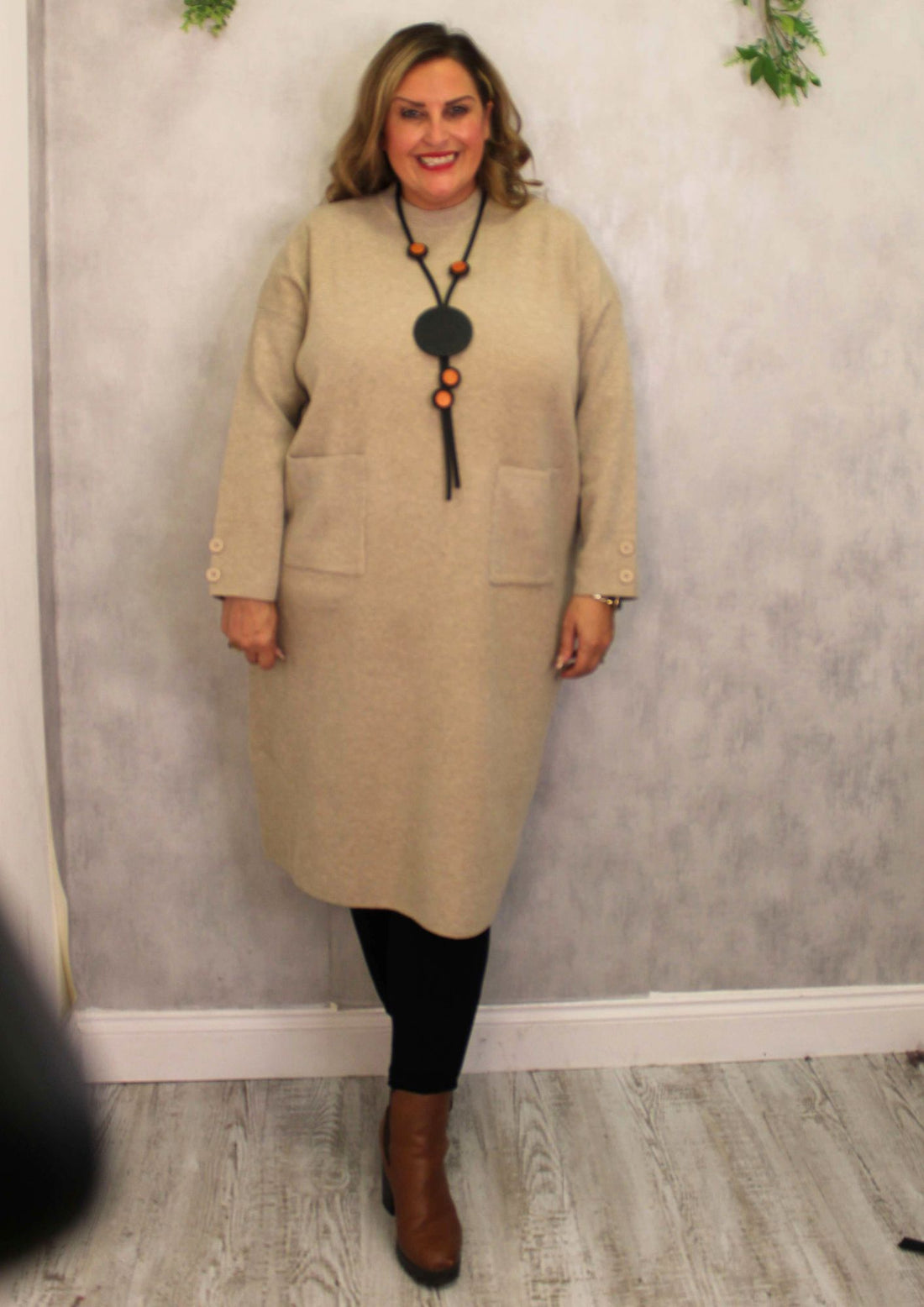 Cocoon Luxury Jumper Dress