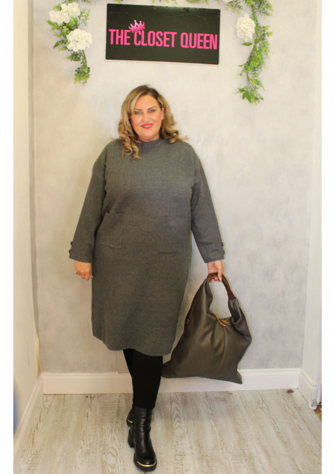 Cocoon Luxury Jumper Dress
