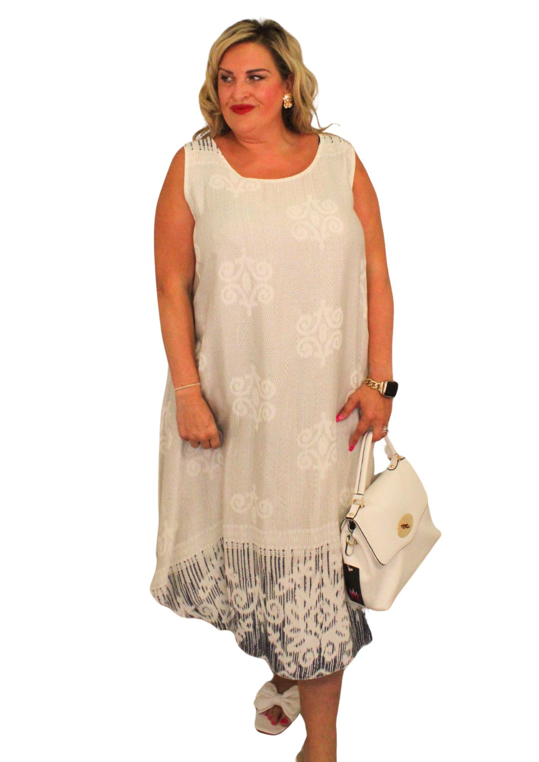 Crayo Print Sundress