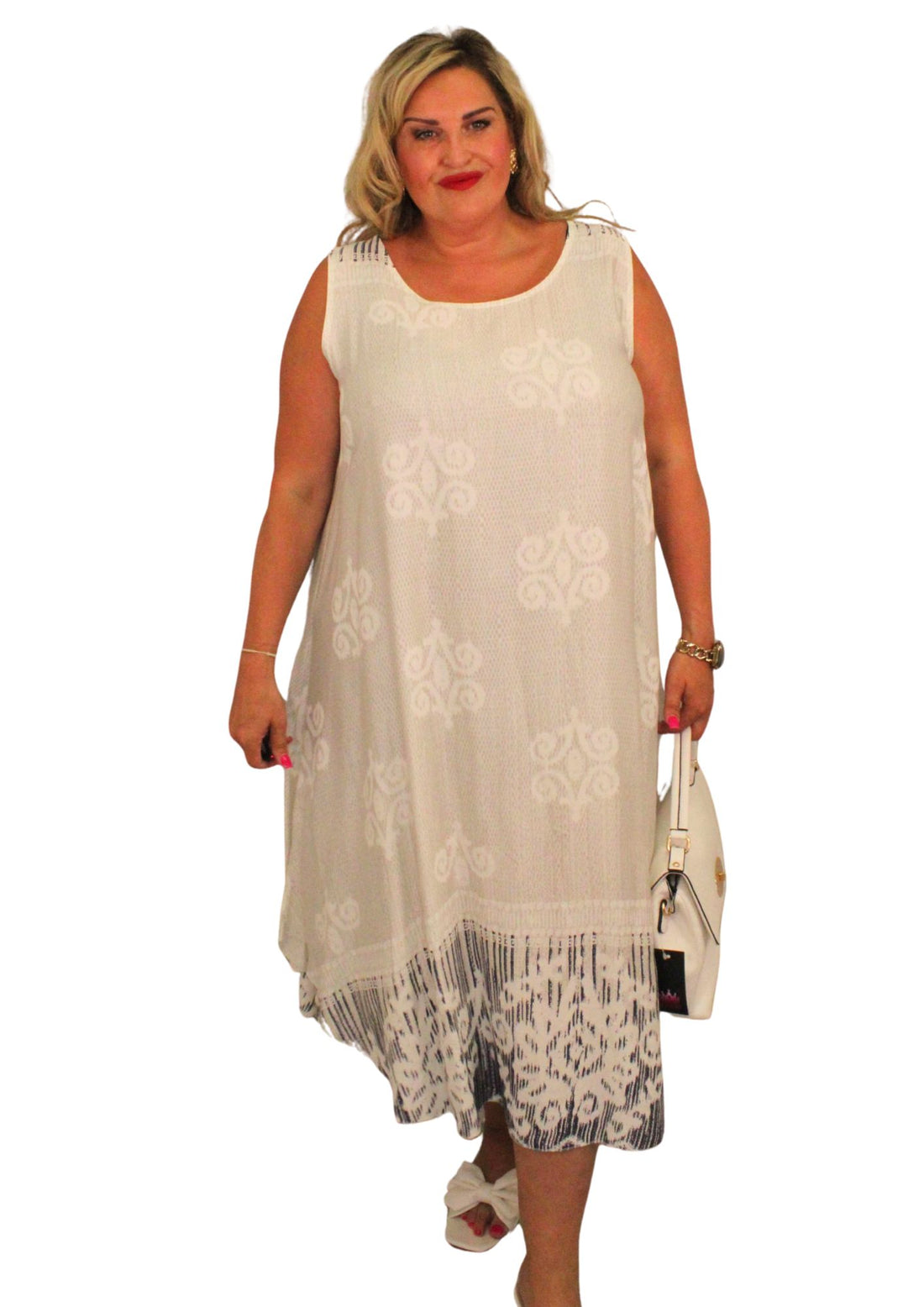 Crayo Print Sundress