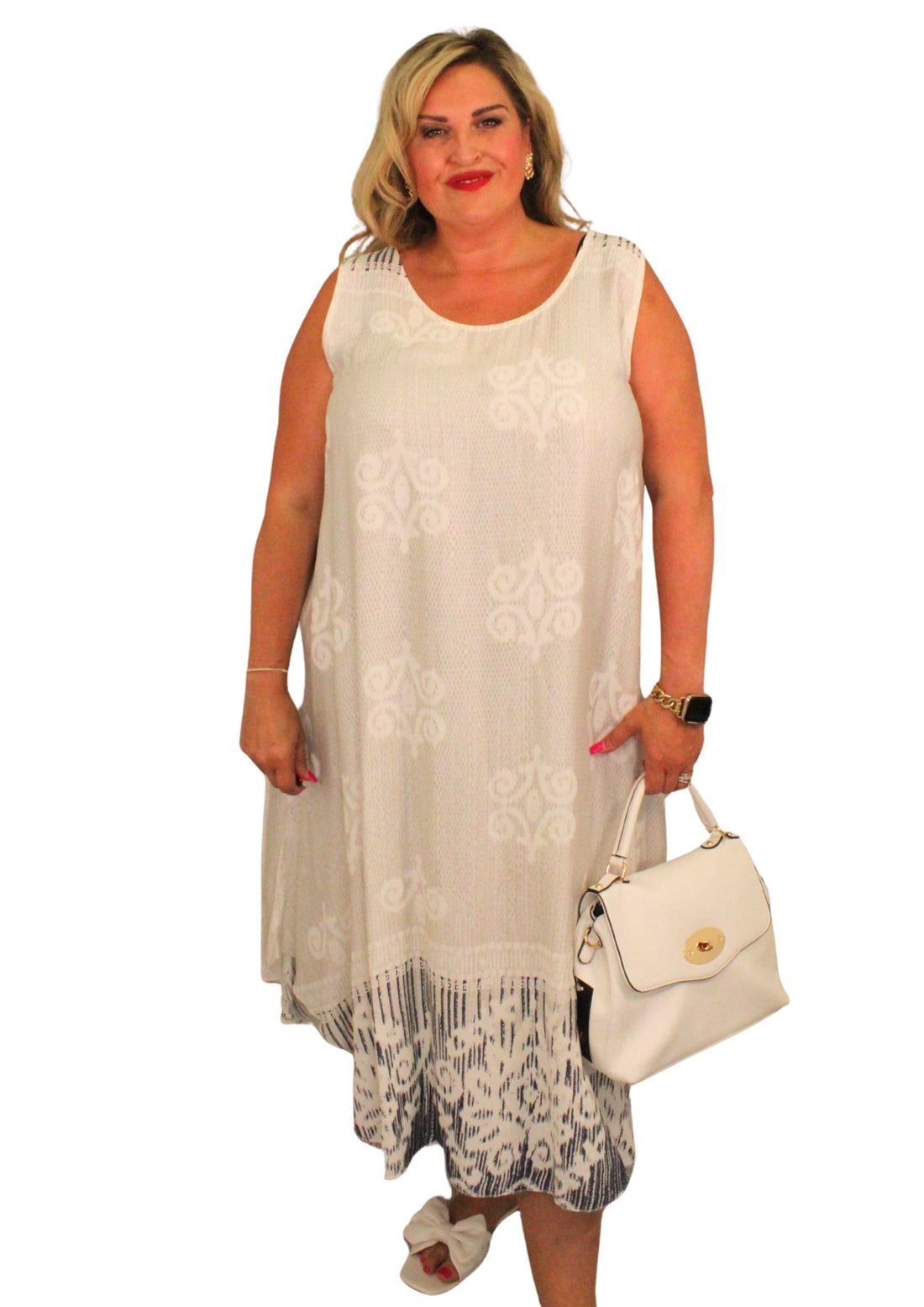Crayo Print Sundress
