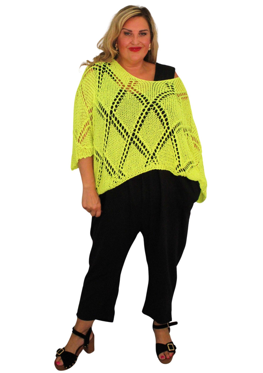 Crochet Diamond Layer Top