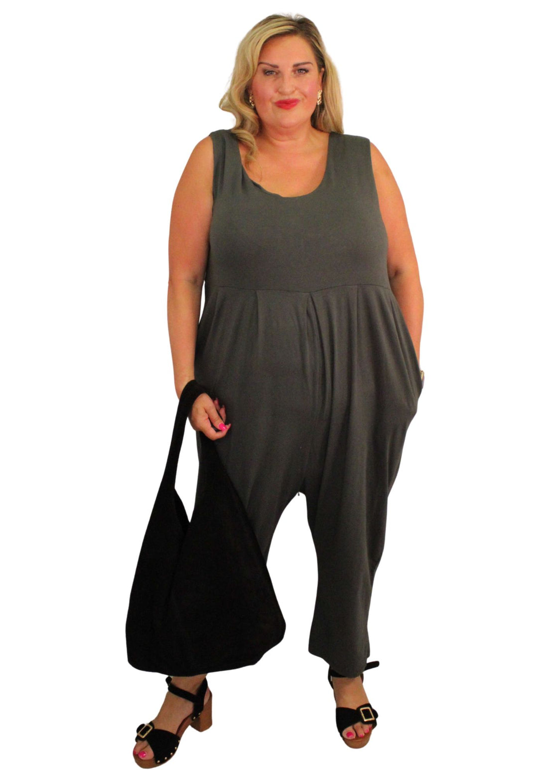Drop Bottom Jumpsuit