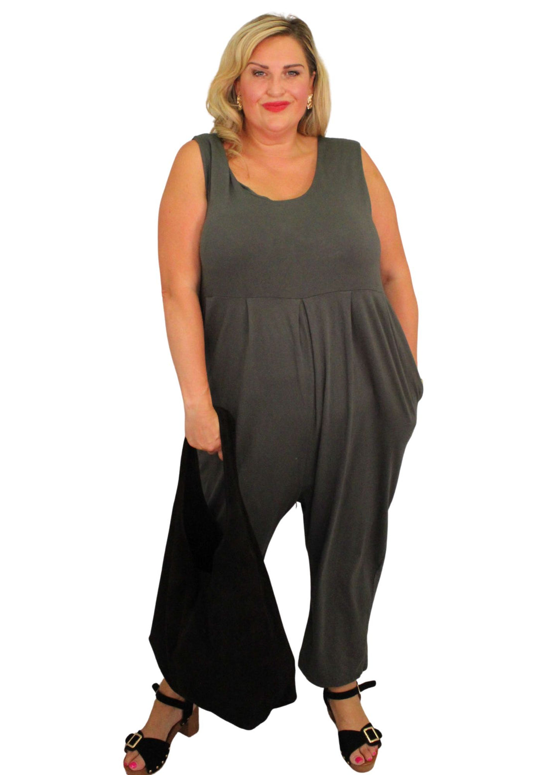 Drop Bottom Jumpsuit
