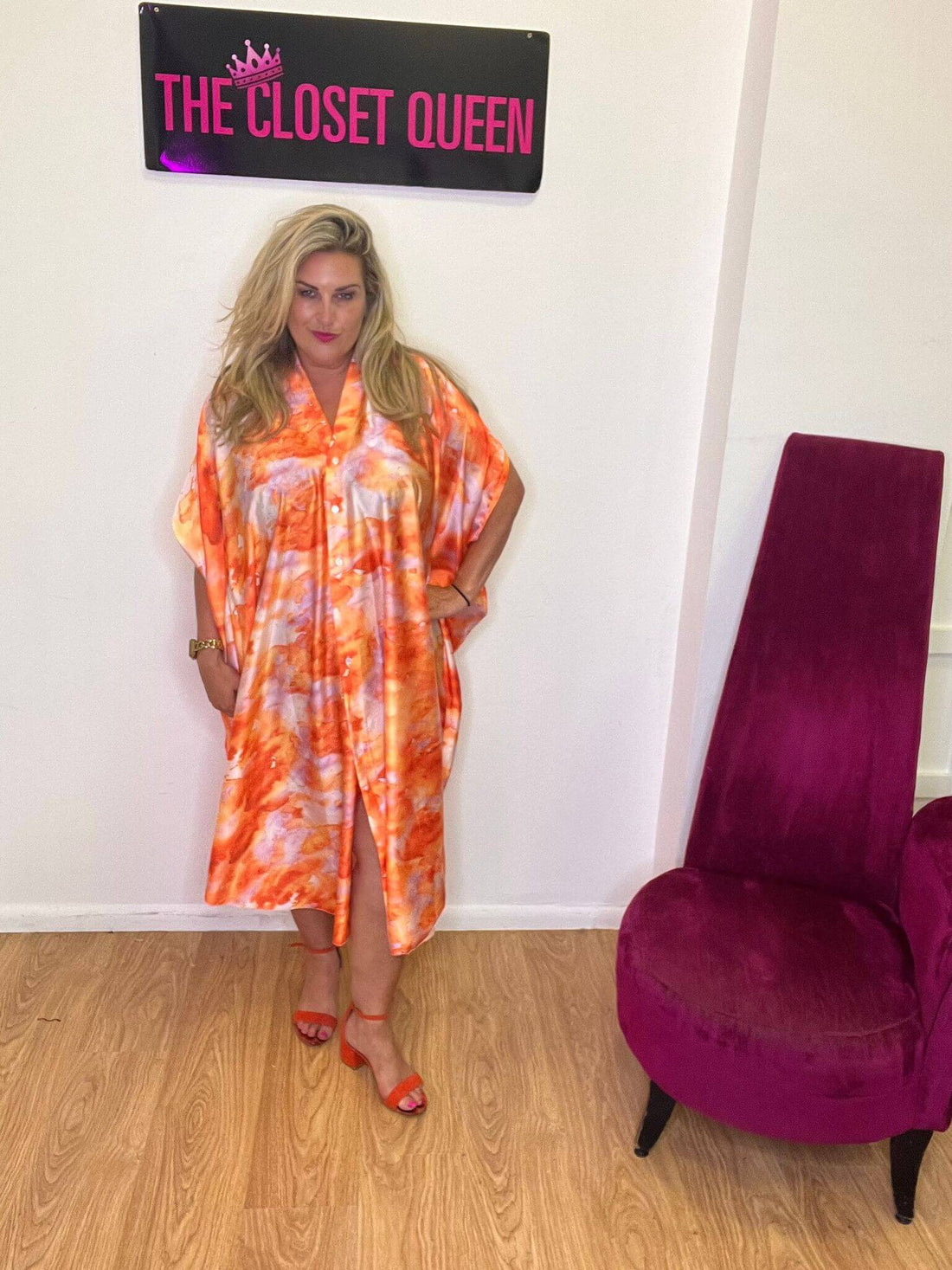 Florentine Dress Fair Print
