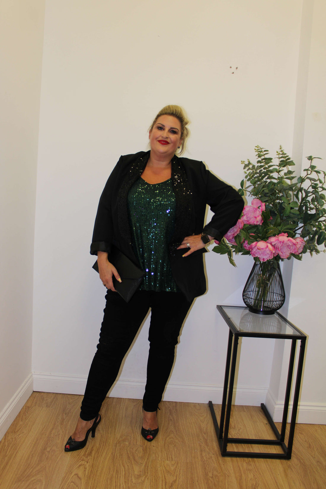 Gladys Vest Sequin