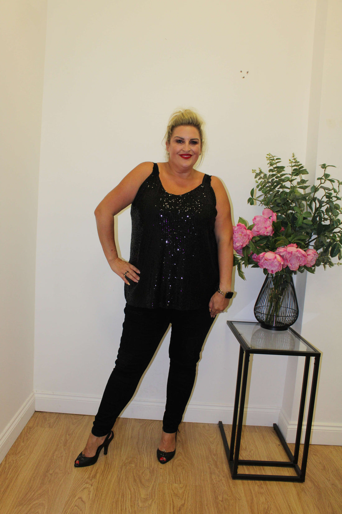 Gladys Vest Sequin