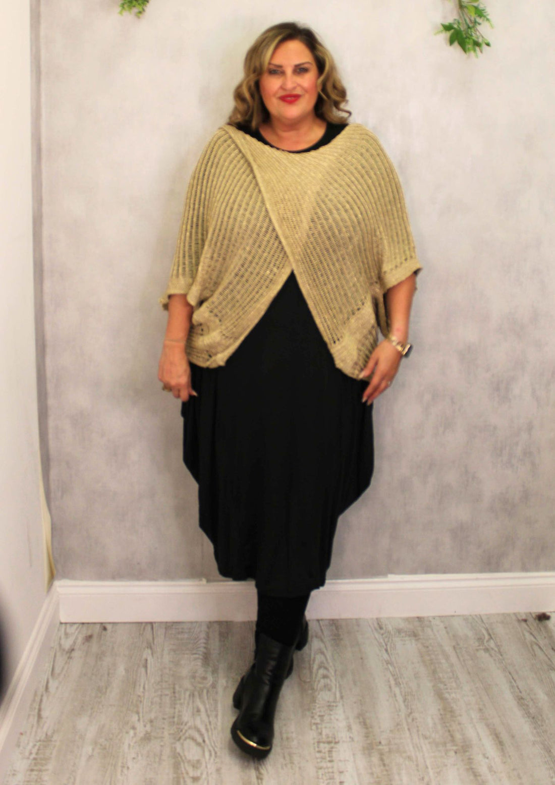 Loom Cover Cross Jumper