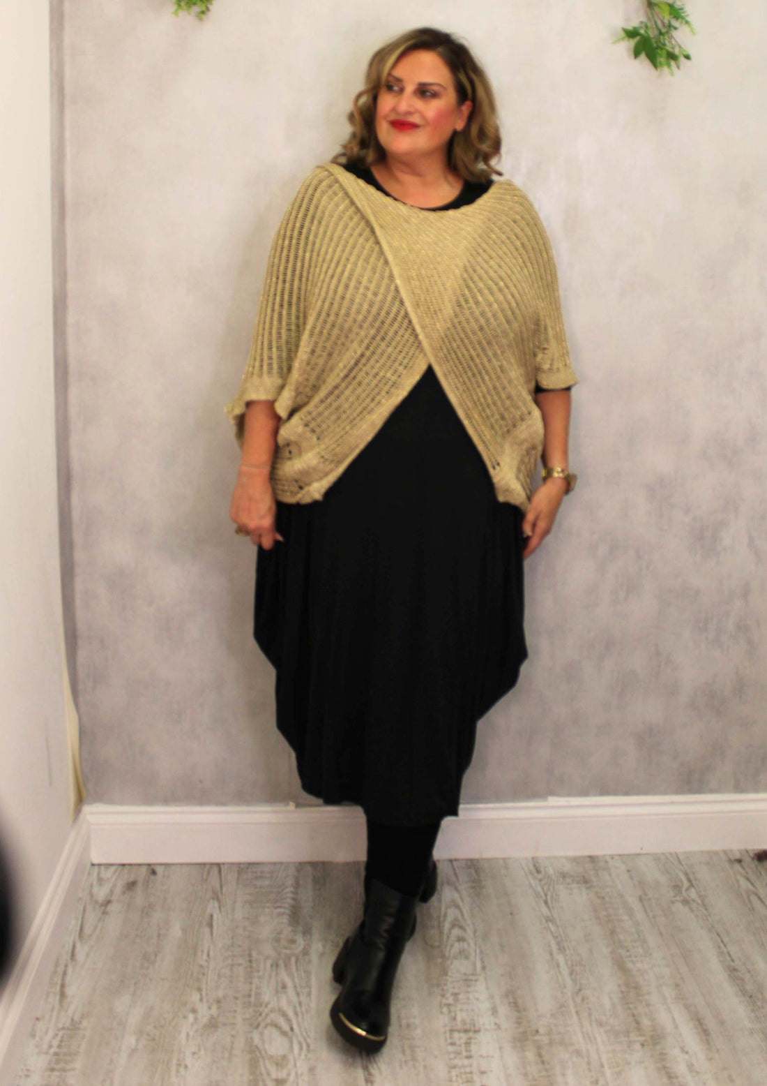 Loom Cover Cross Jumper