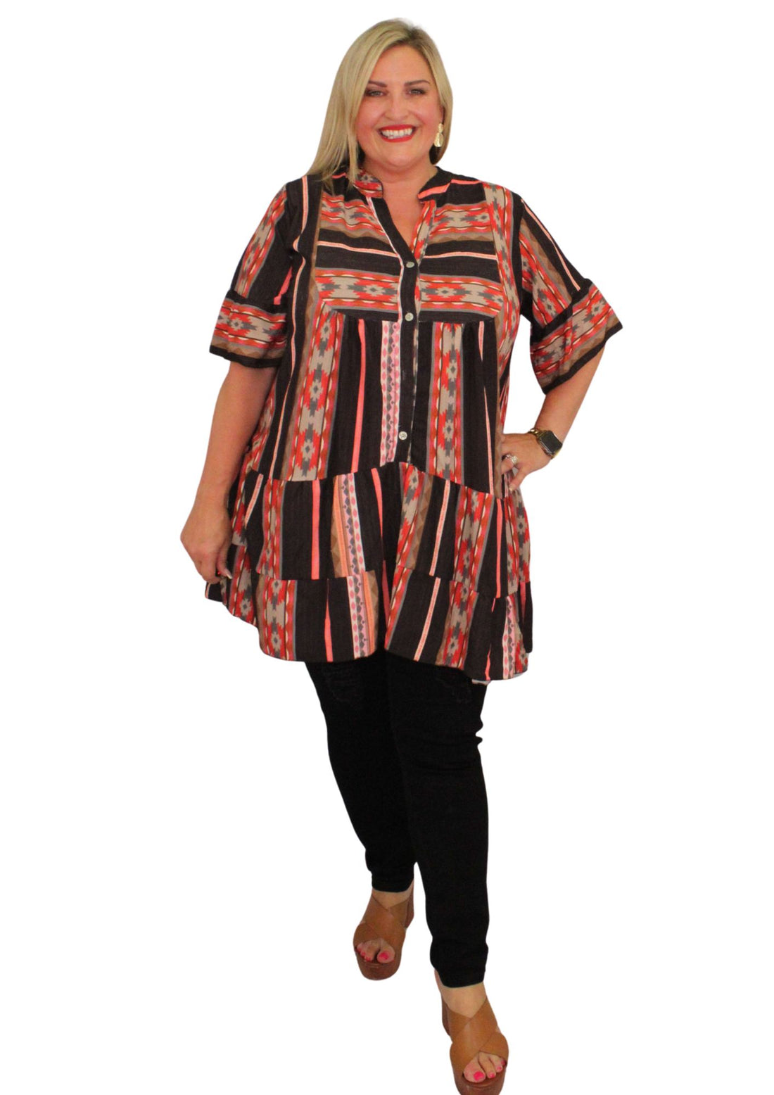 Mary Jane Tunic Aztec