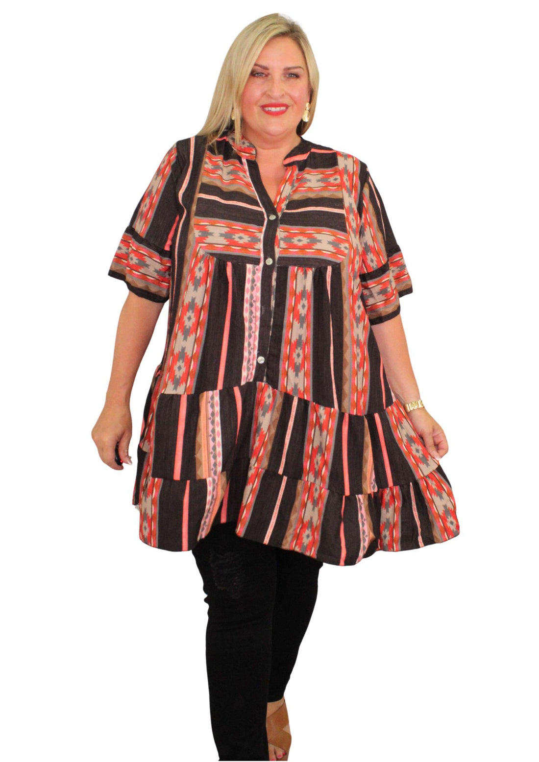Mary Jane Tunic Aztec