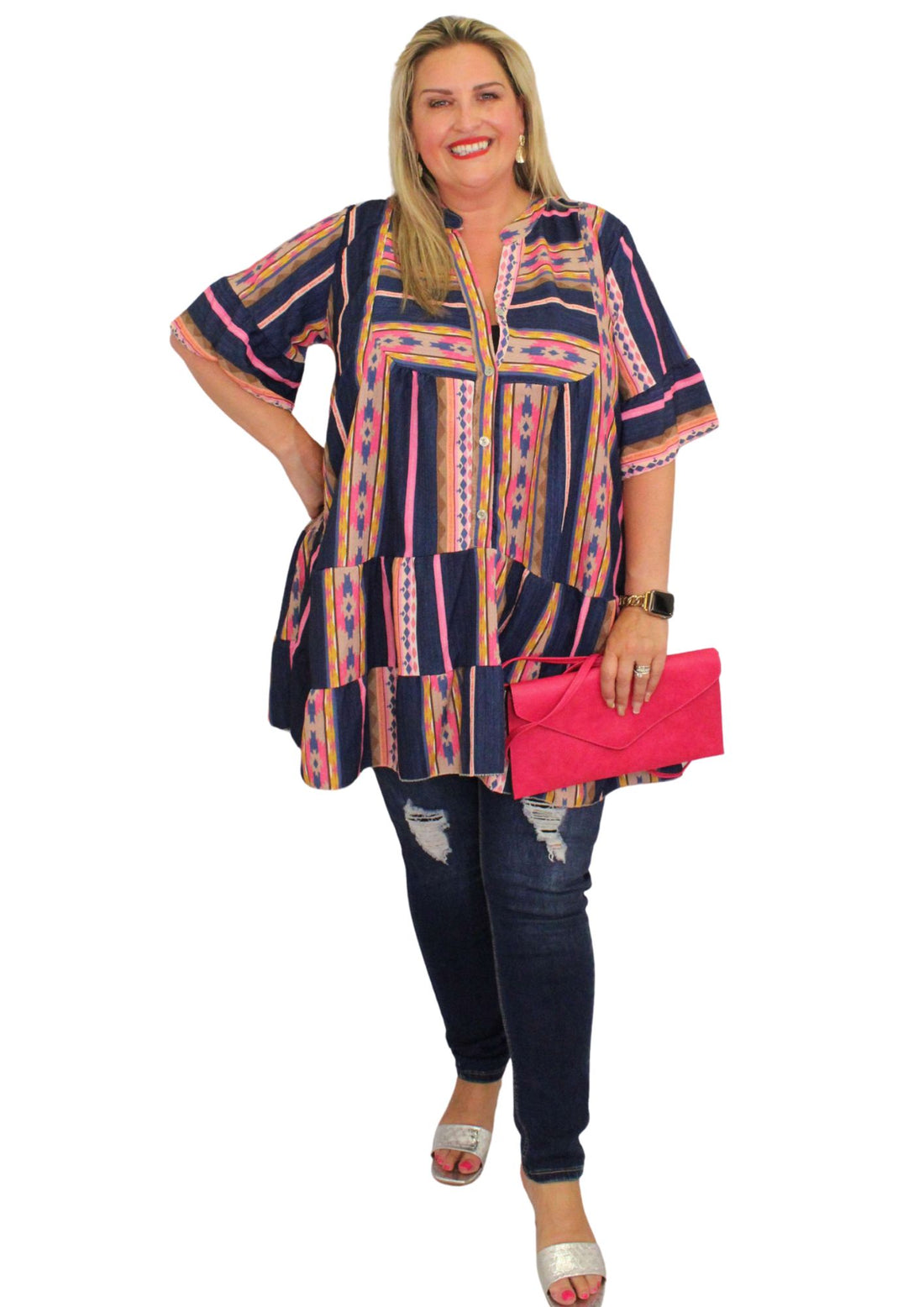 Mary Jane Tunic Aztec