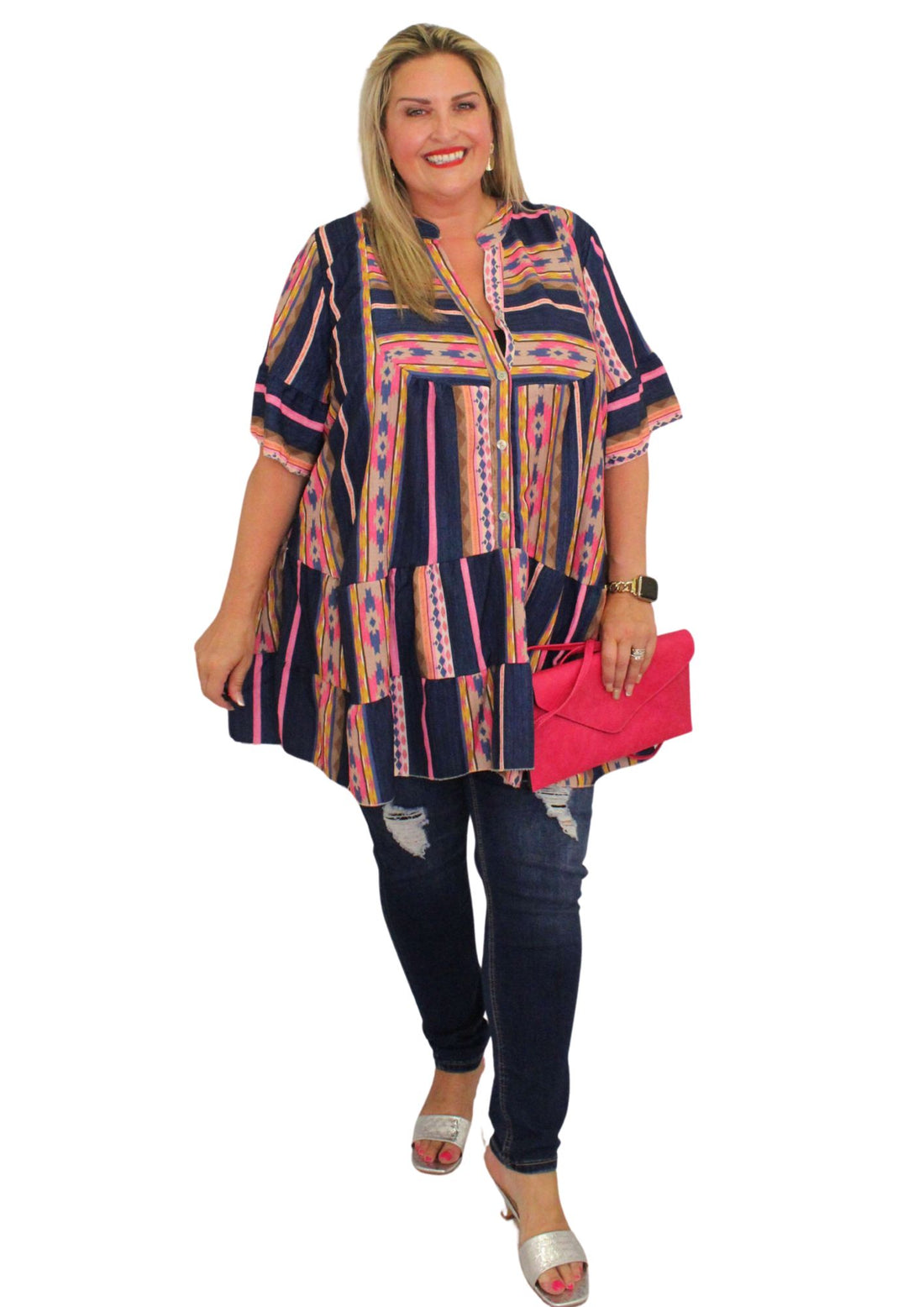 Mary Jane Tunic Aztec