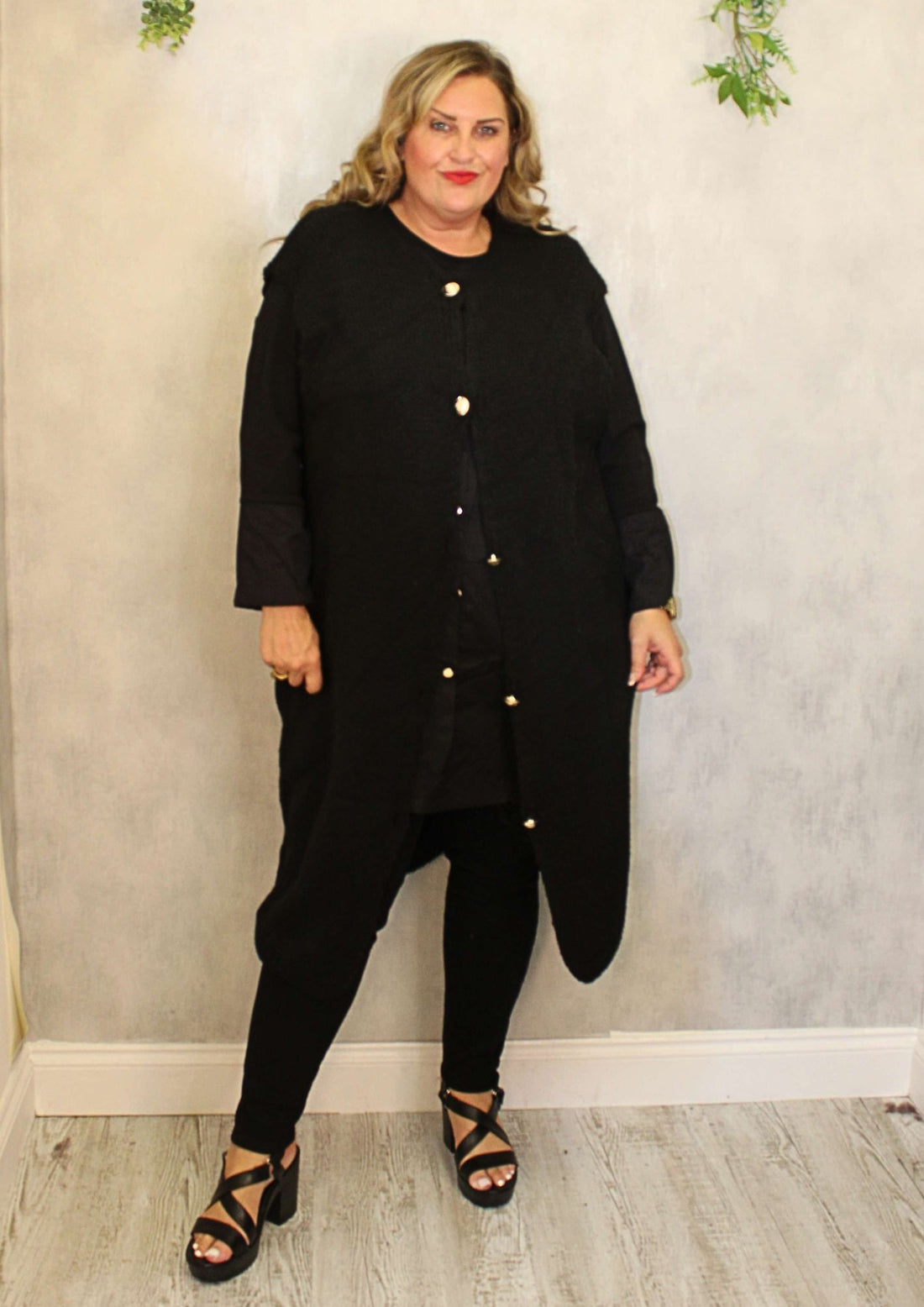 Maxi Knit Cardigan waistcoat