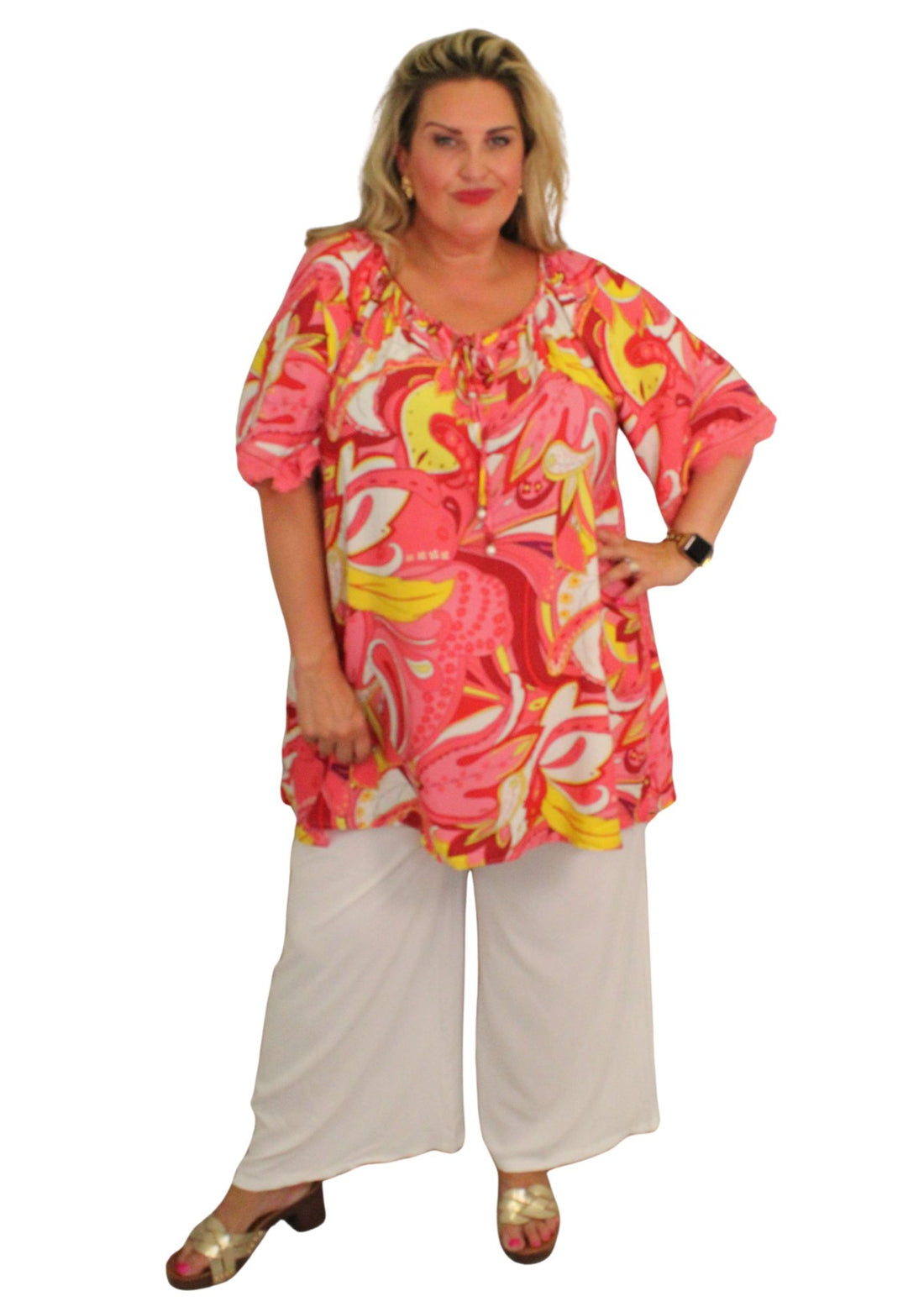 Petunia Top Lace Trim