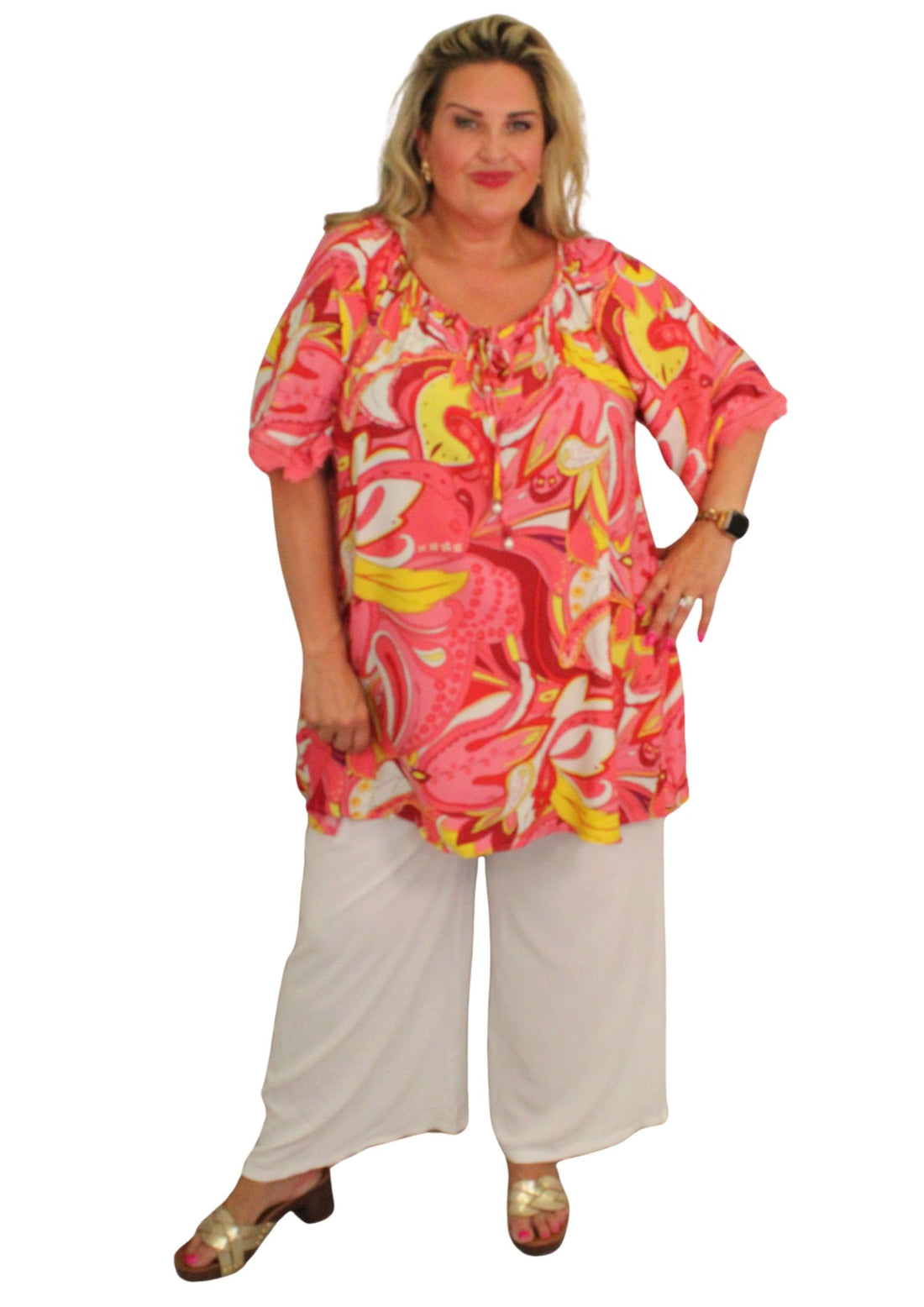 Petunia Top Lace Trim
