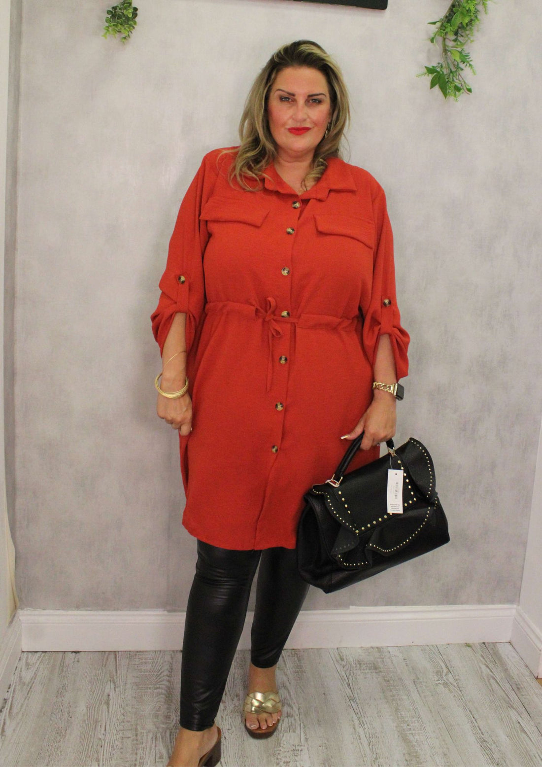 Pull Middle Shirt Tunic