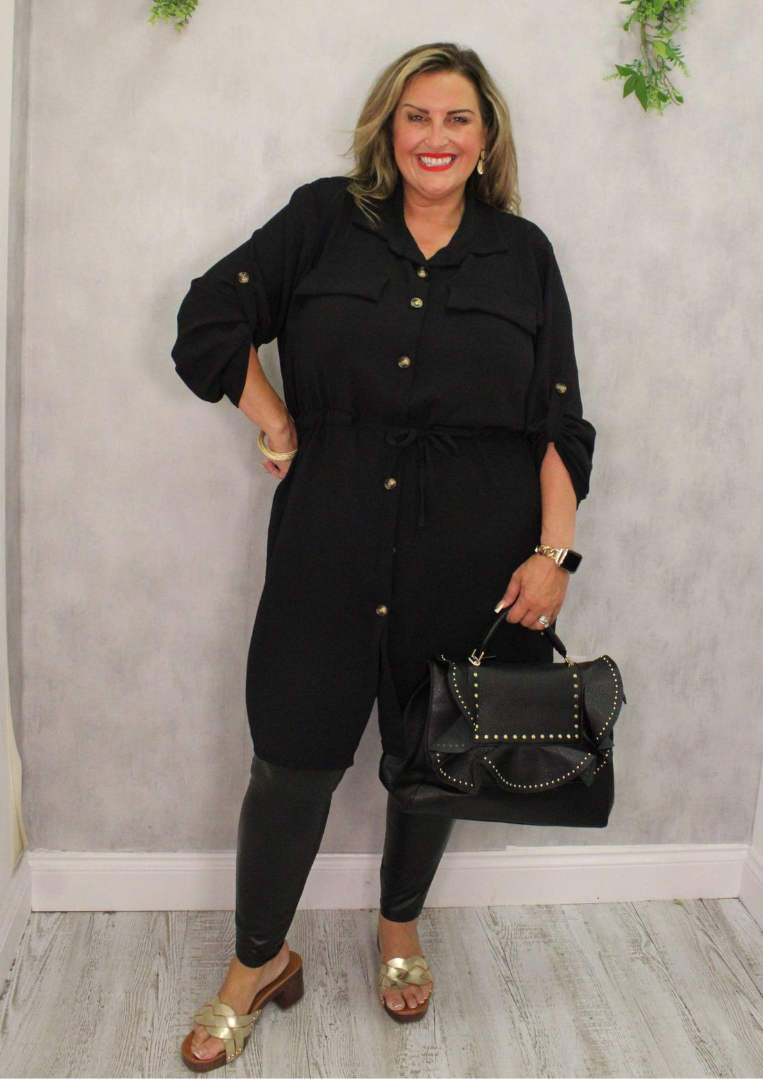 Pull Middle Shirt Tunic