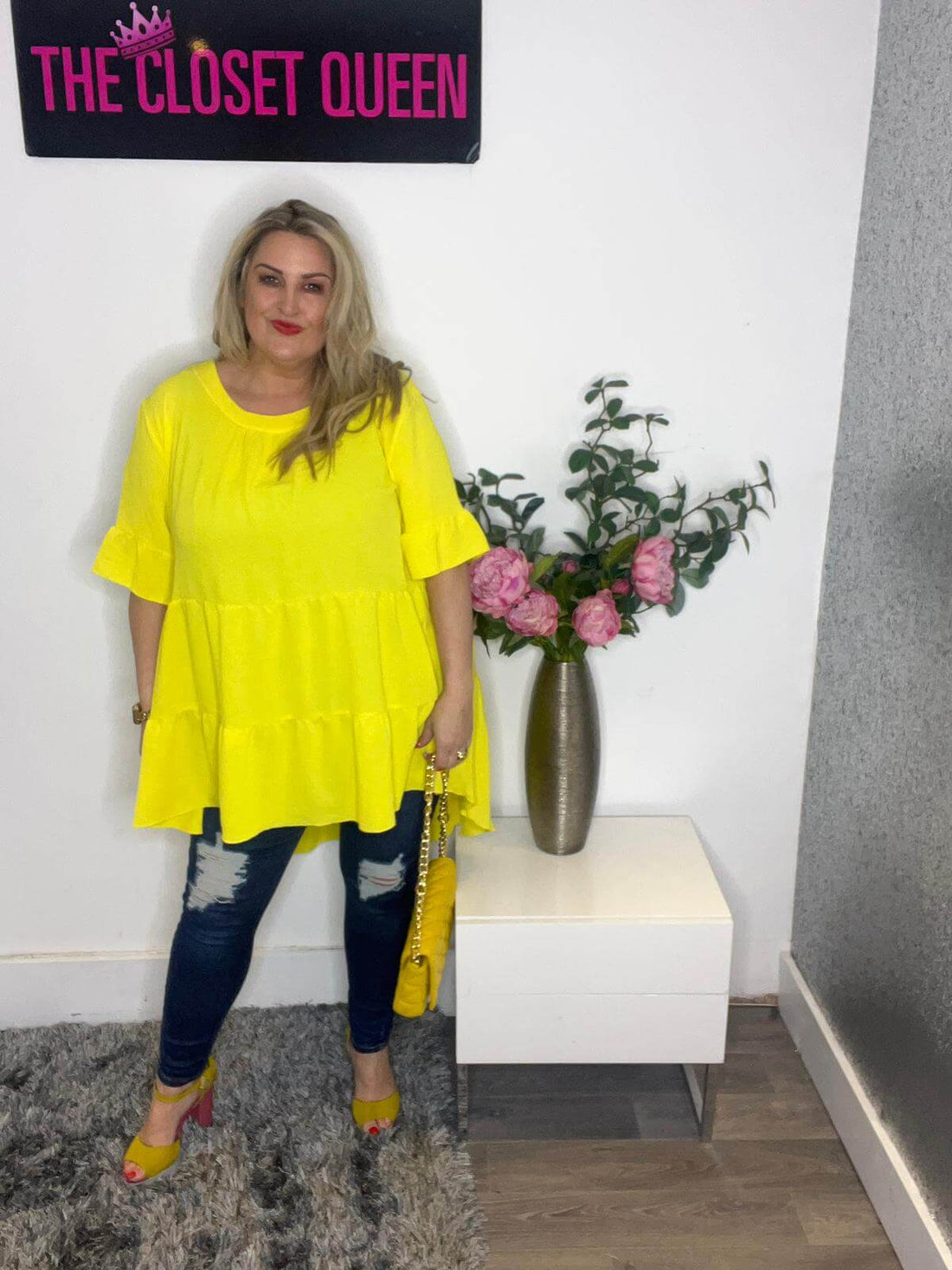 rm smock top yellow
