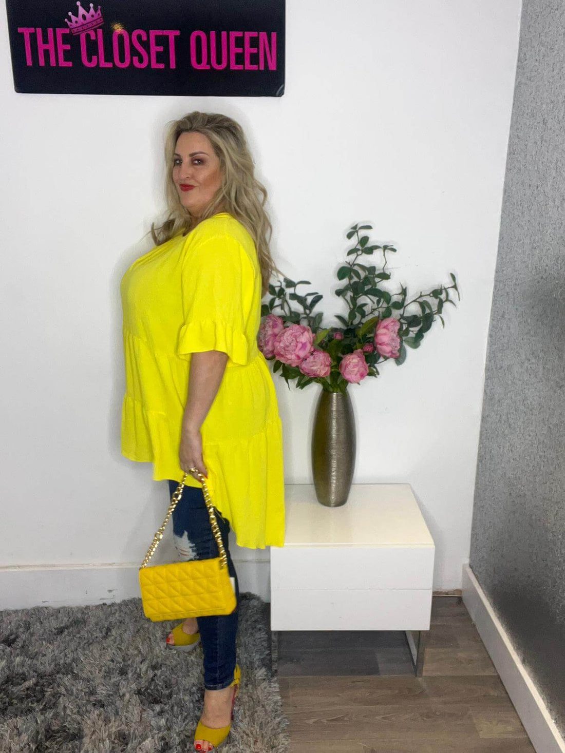 rm smock top yellow