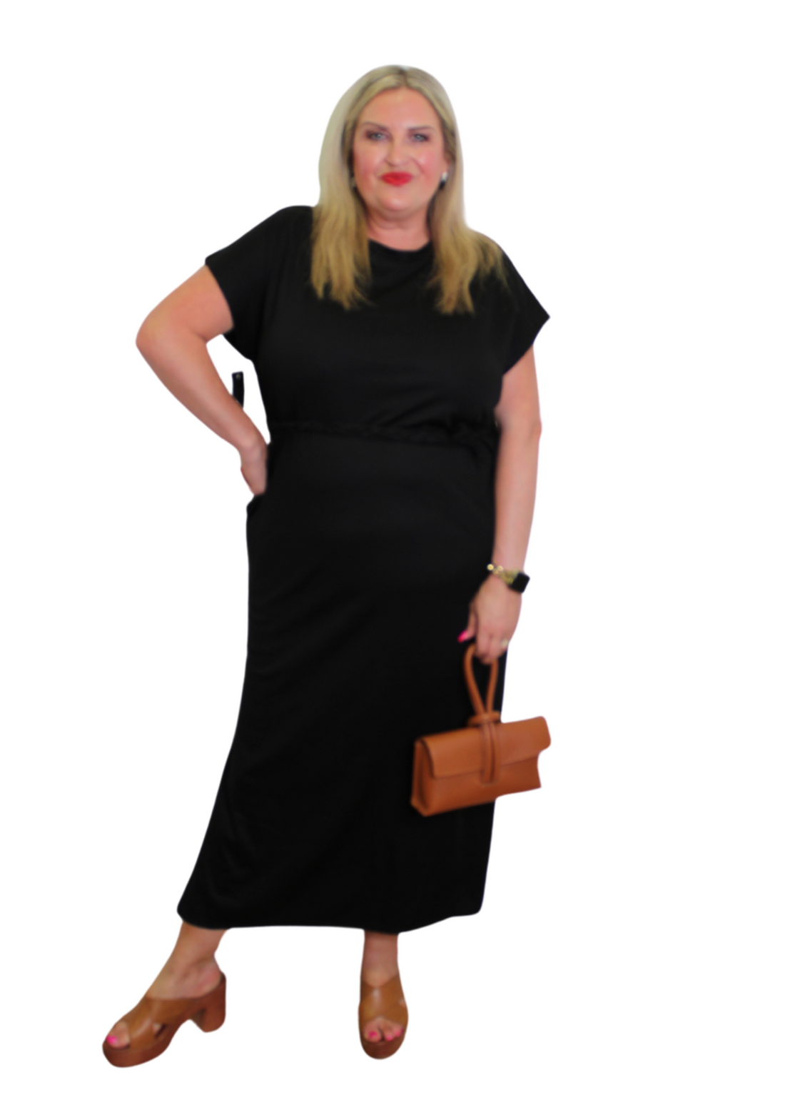 Ropey Belt Dress