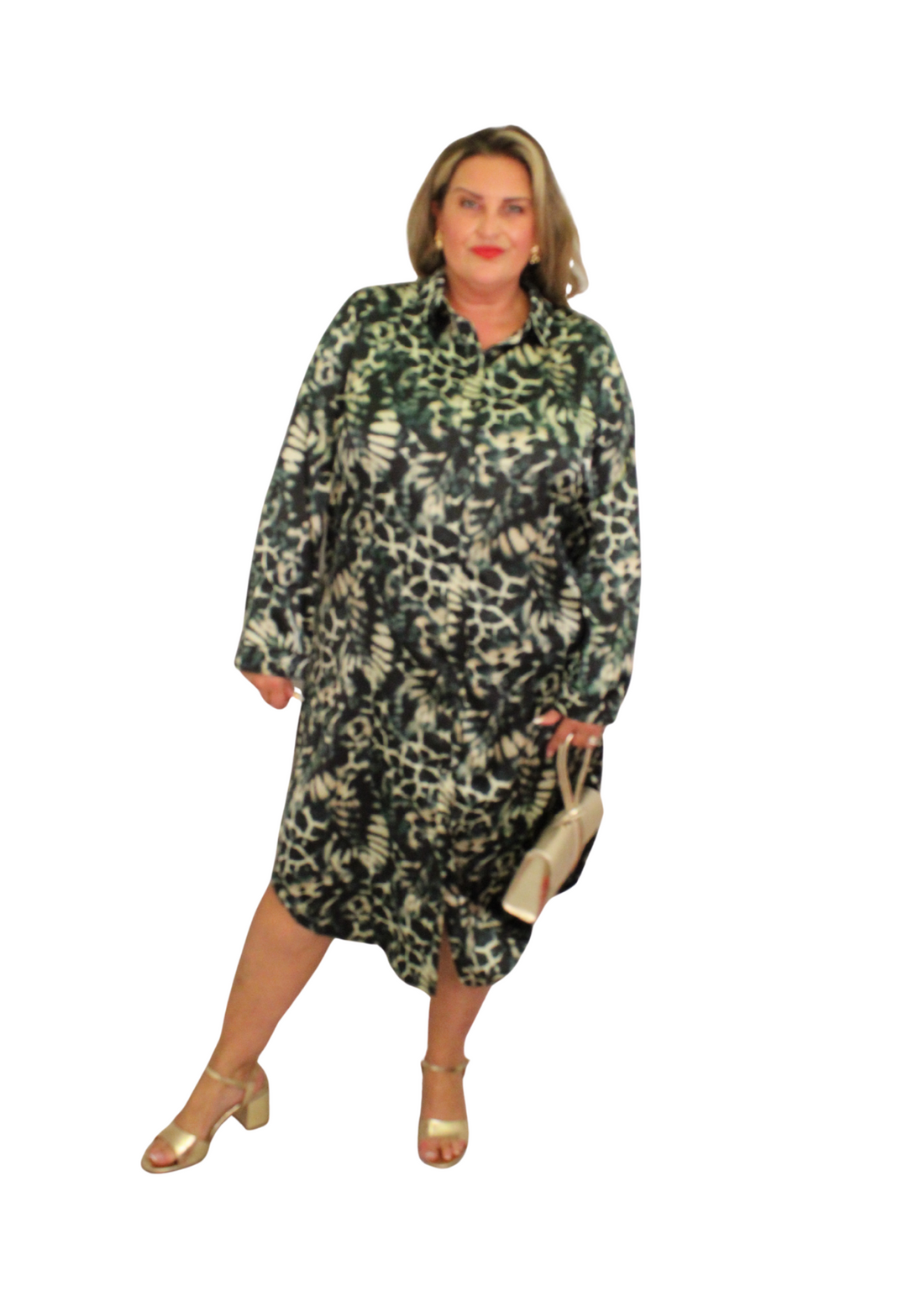 Satina shirt dress