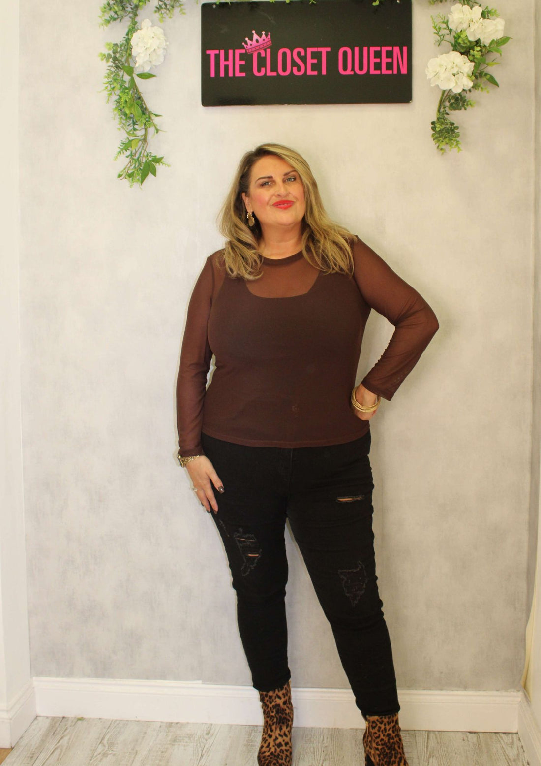 Sheer Top Plain