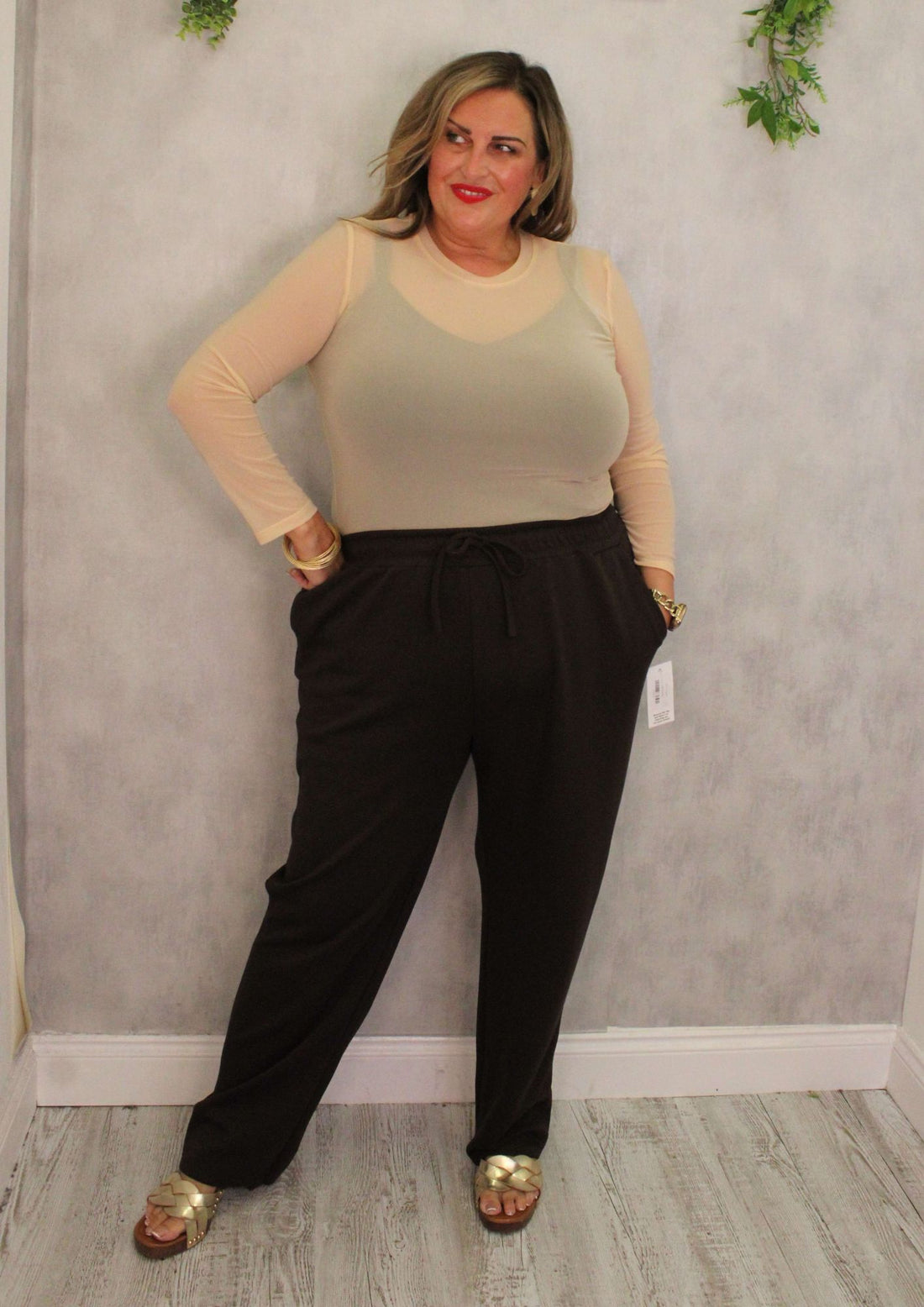 Sheer Top Plain