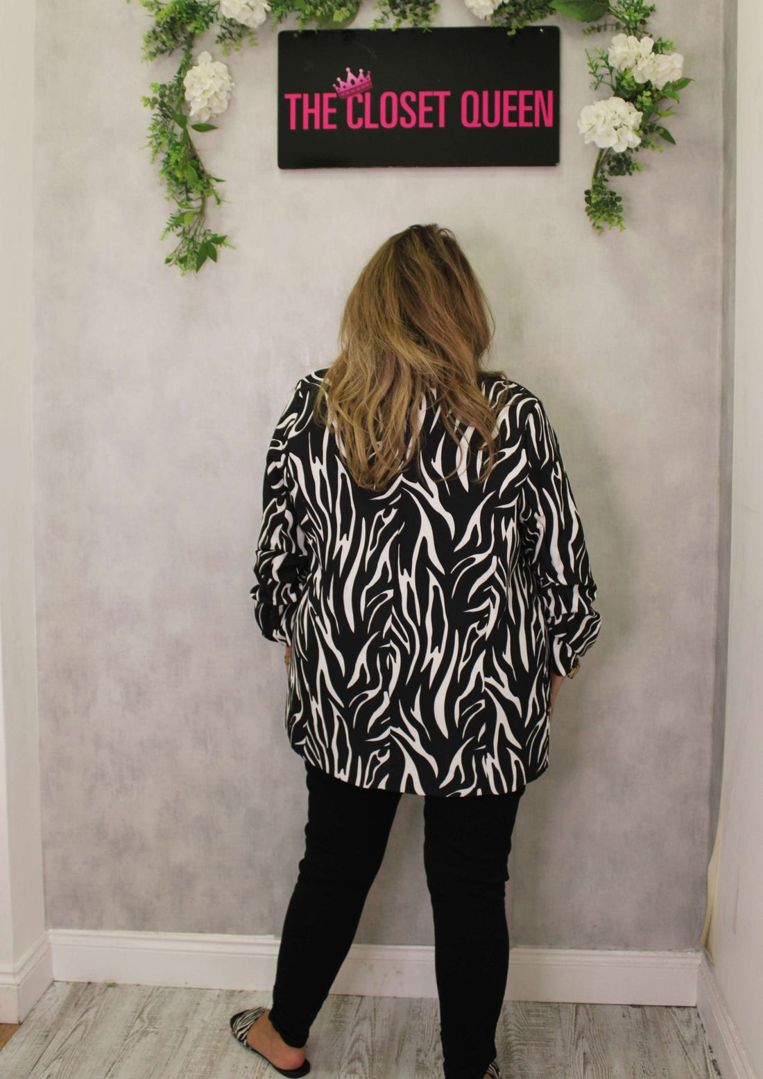 Shout Blazer Wavy Zebra