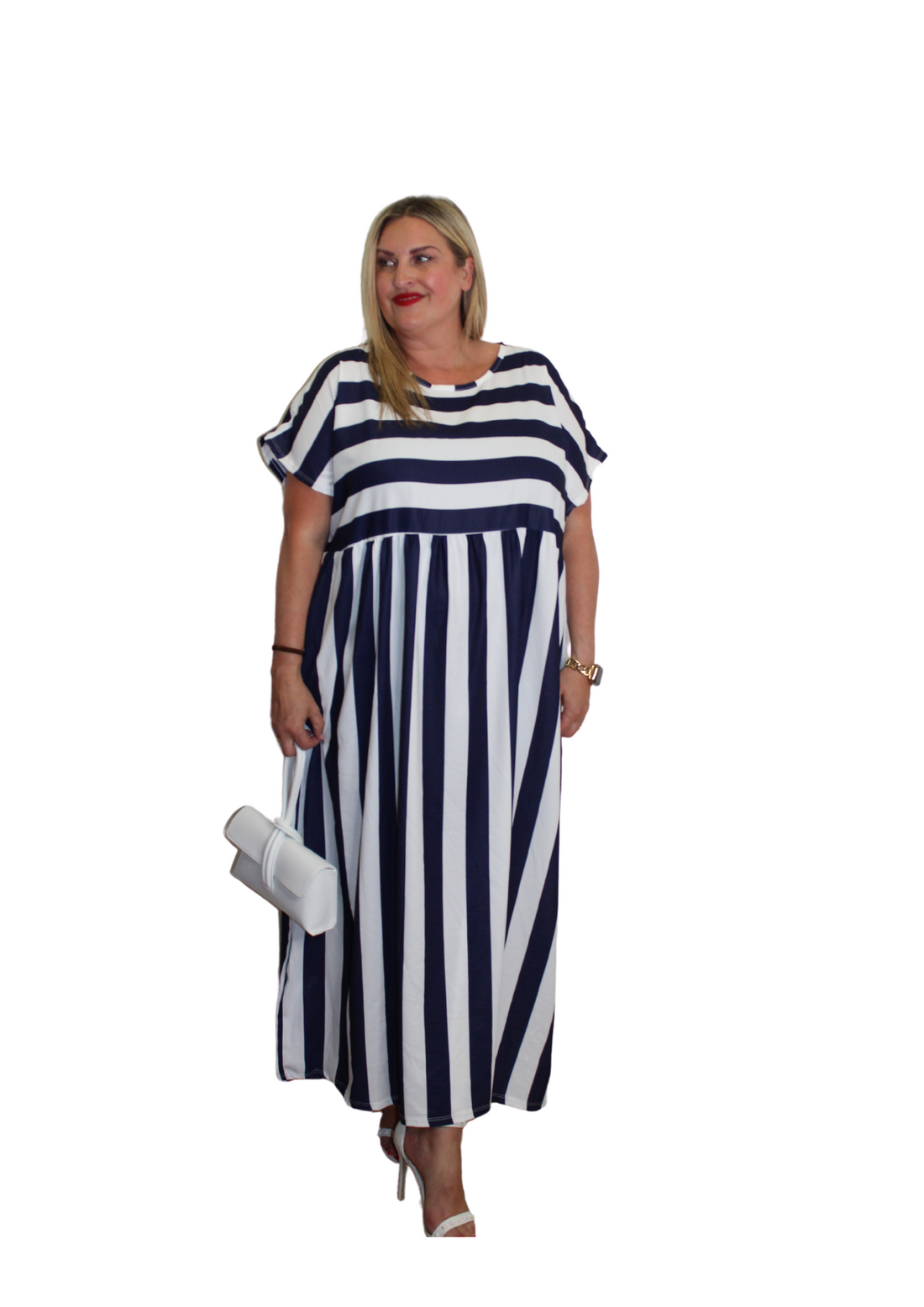 Two sides stripe dress