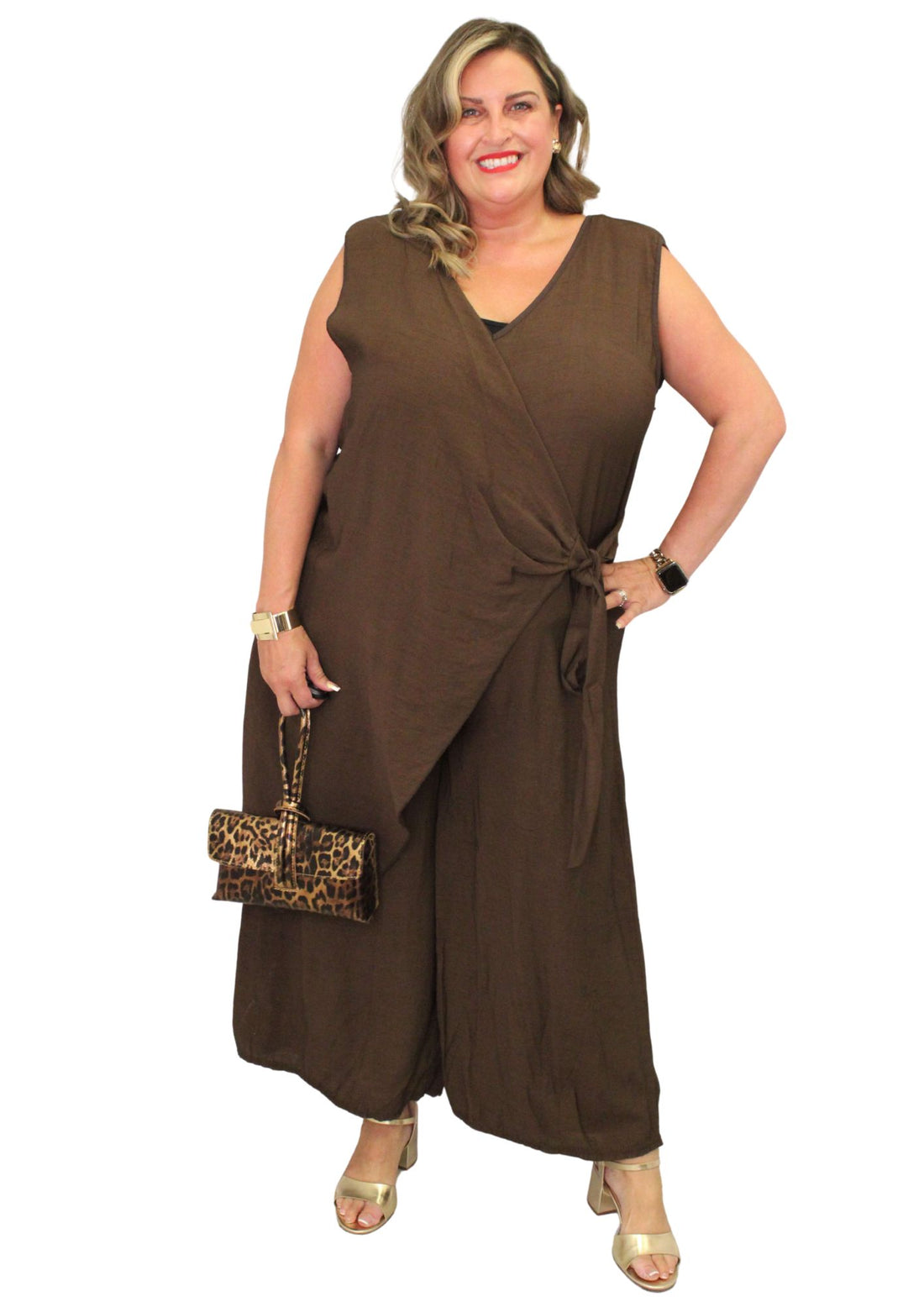 Wrap Knot Jumpsuit