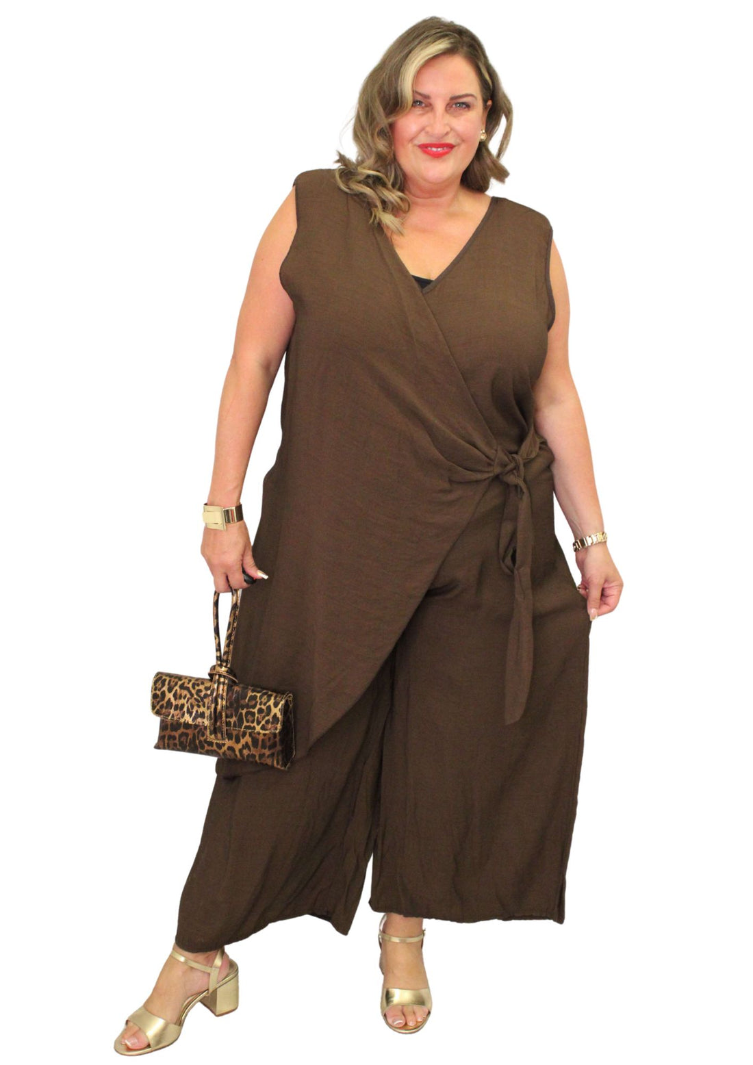 Wrap Knot Jumpsuit