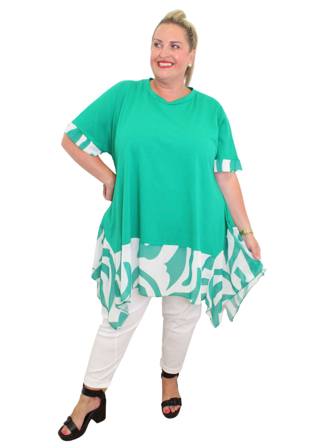 ZEBBY TRIM TUNIC