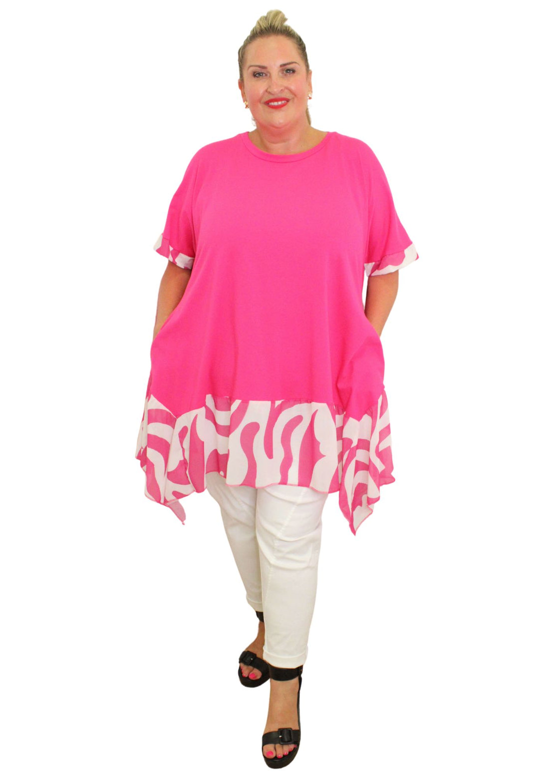 ZEBBY TRIM TUNIC