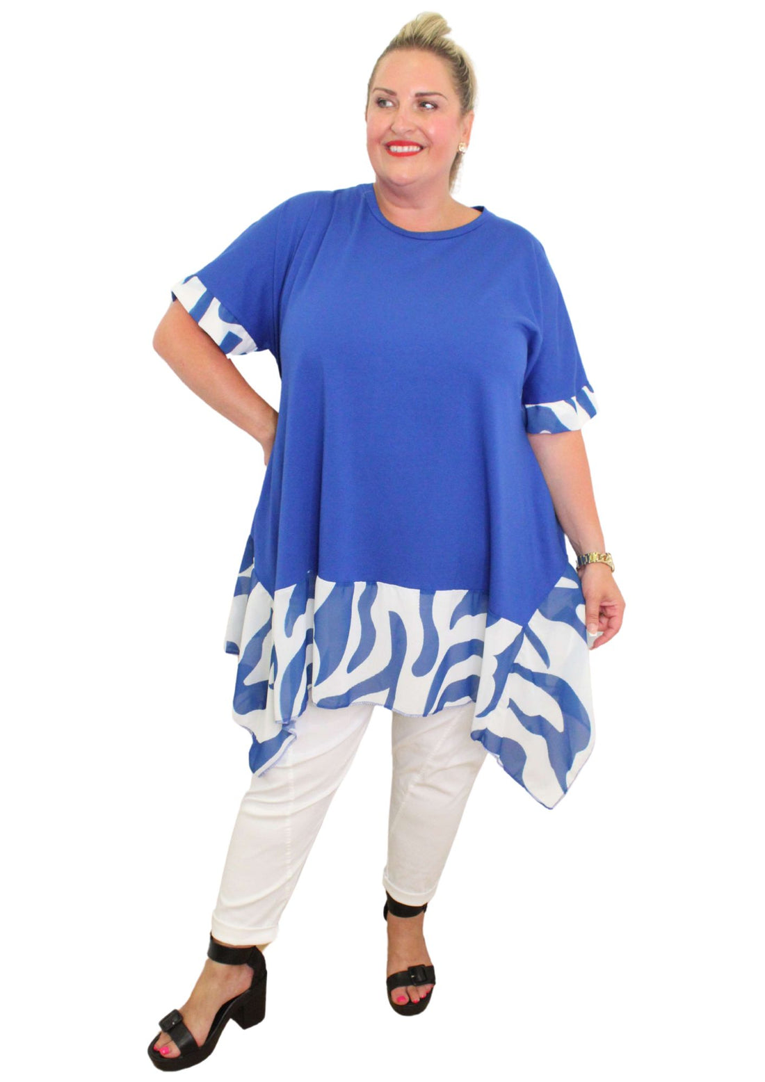 ZEBBY TRIM TUNIC