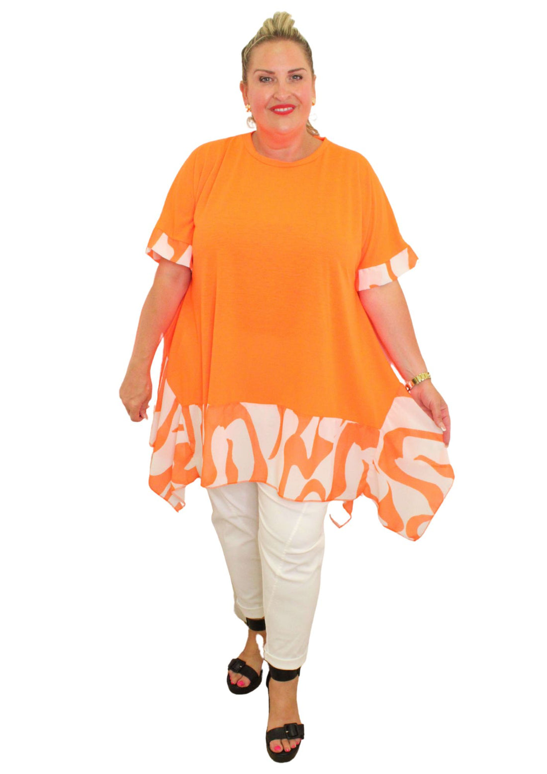 ZEBBY TRIM TUNIC