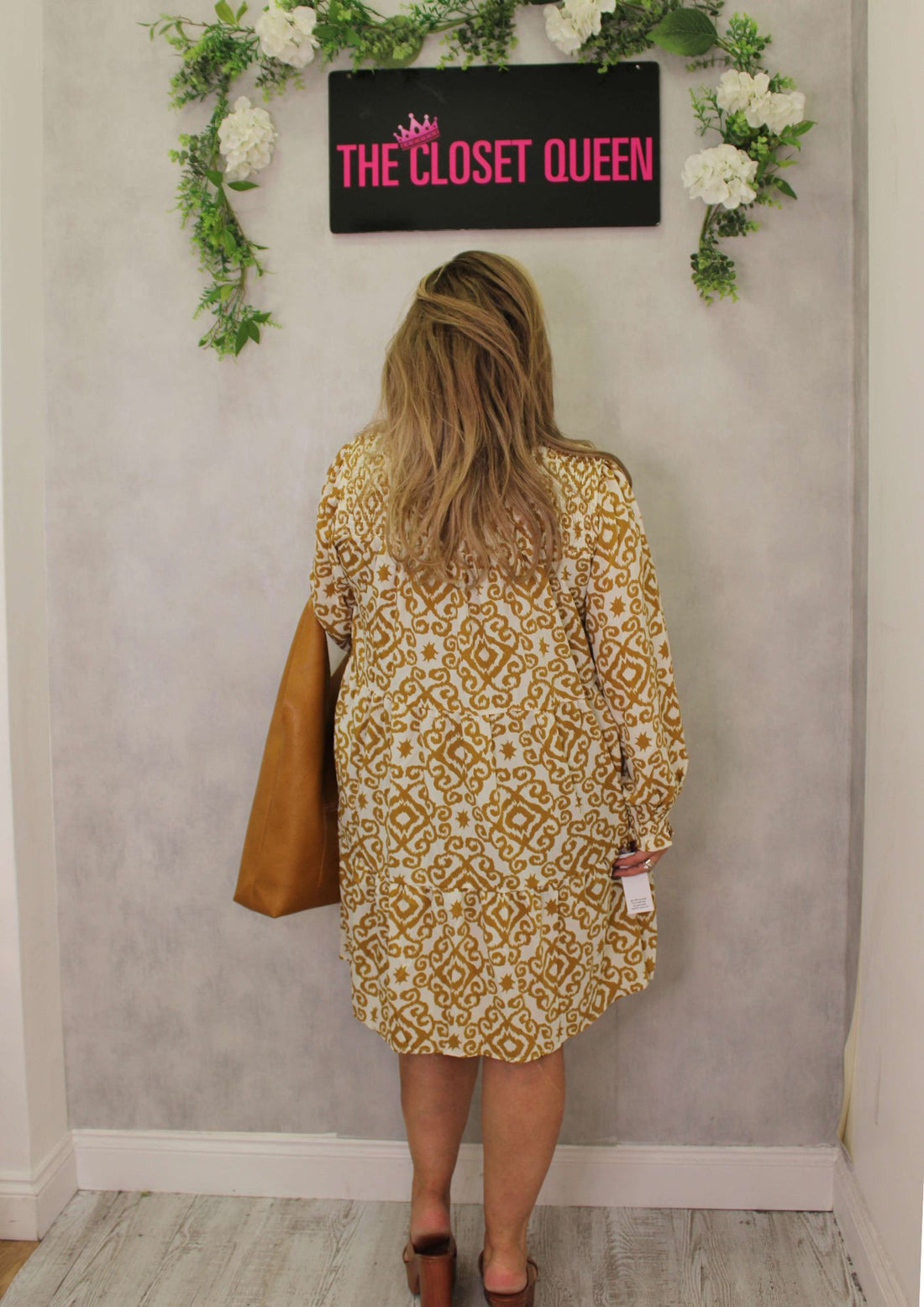 Zoe Dress Diswirl Print